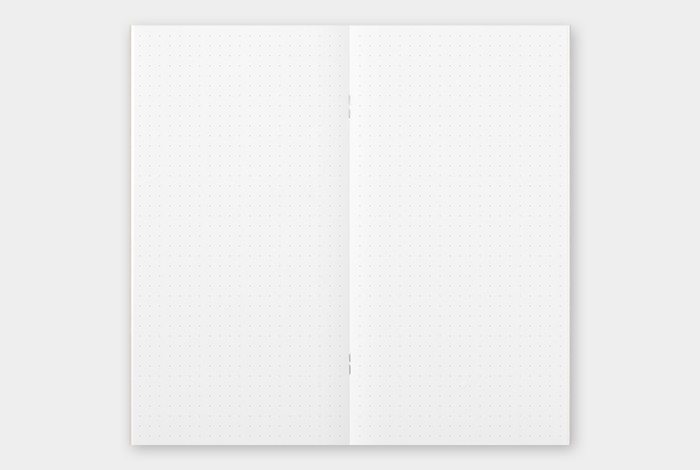 026 - Dot Grid Notizbuch - TRAVELER'S Notebook Refill von TRAVELER'S COMPANY JAPAN aus der Kategorie Einlagen und Zubehör für Größe "Regular" mit der Artikelnummer 14400006