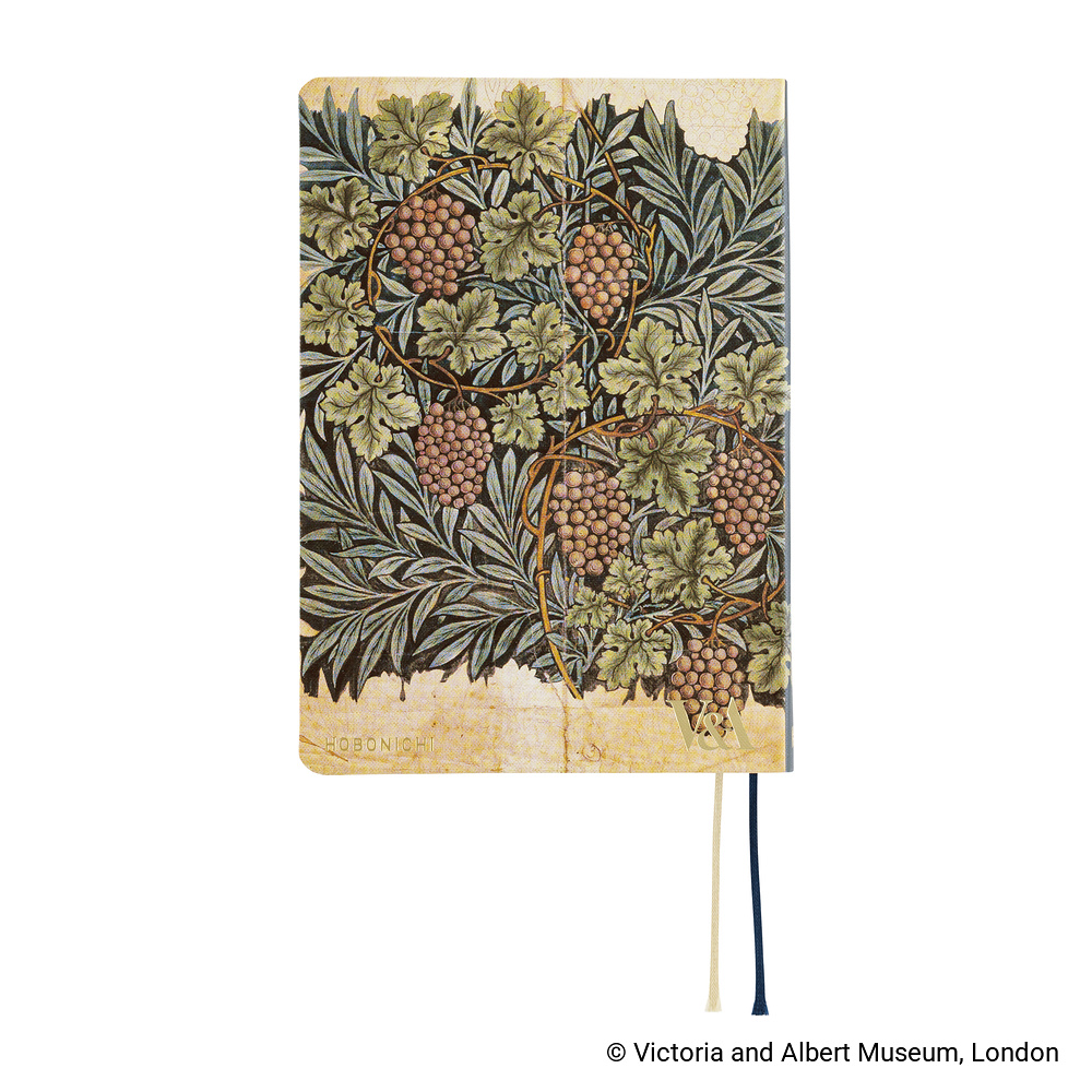 HON A6 2027 englisch – V&A Series: Vine | Hobonichi
