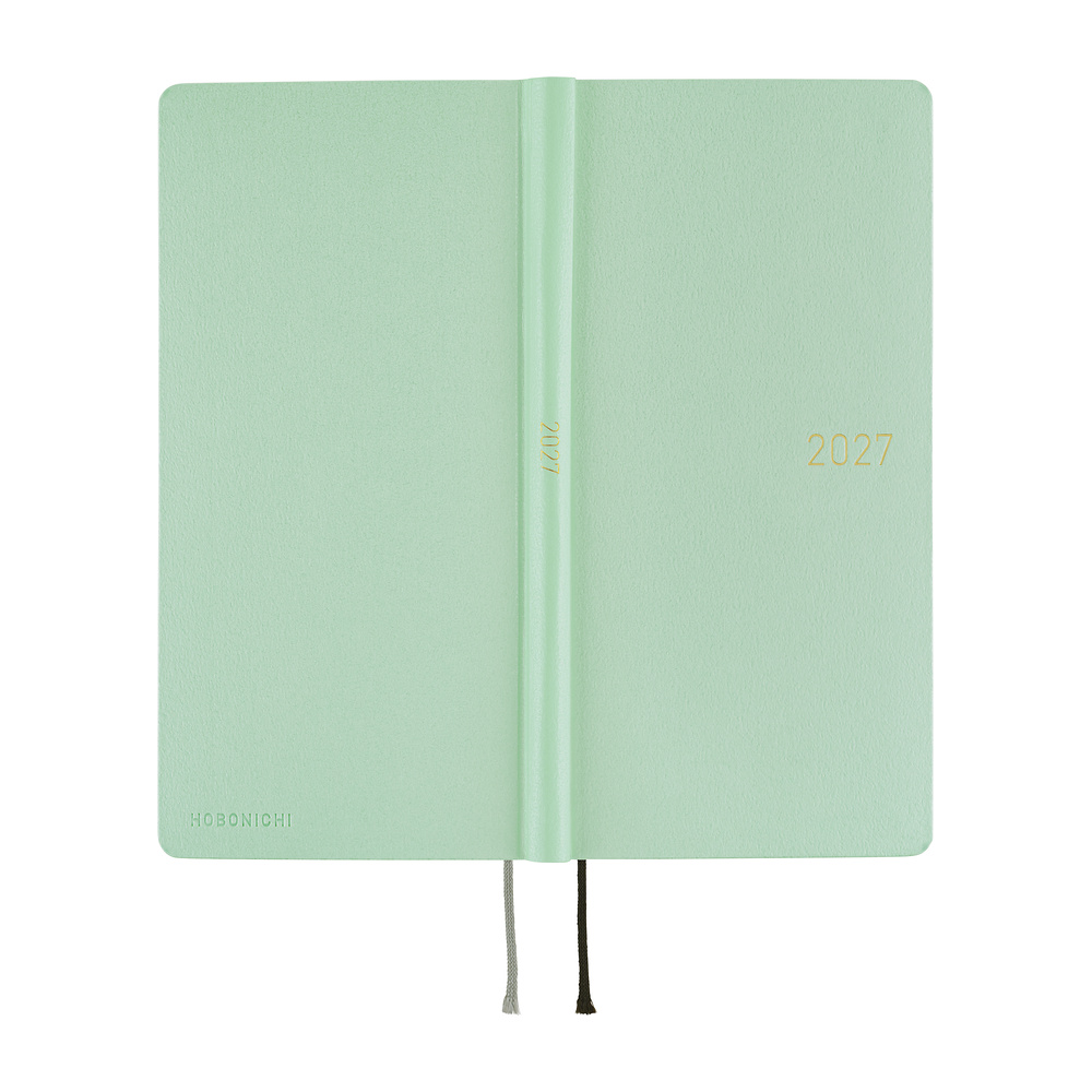 Weeks 2027 englisch – Paper Series: Frosty Jade | Hobonichi