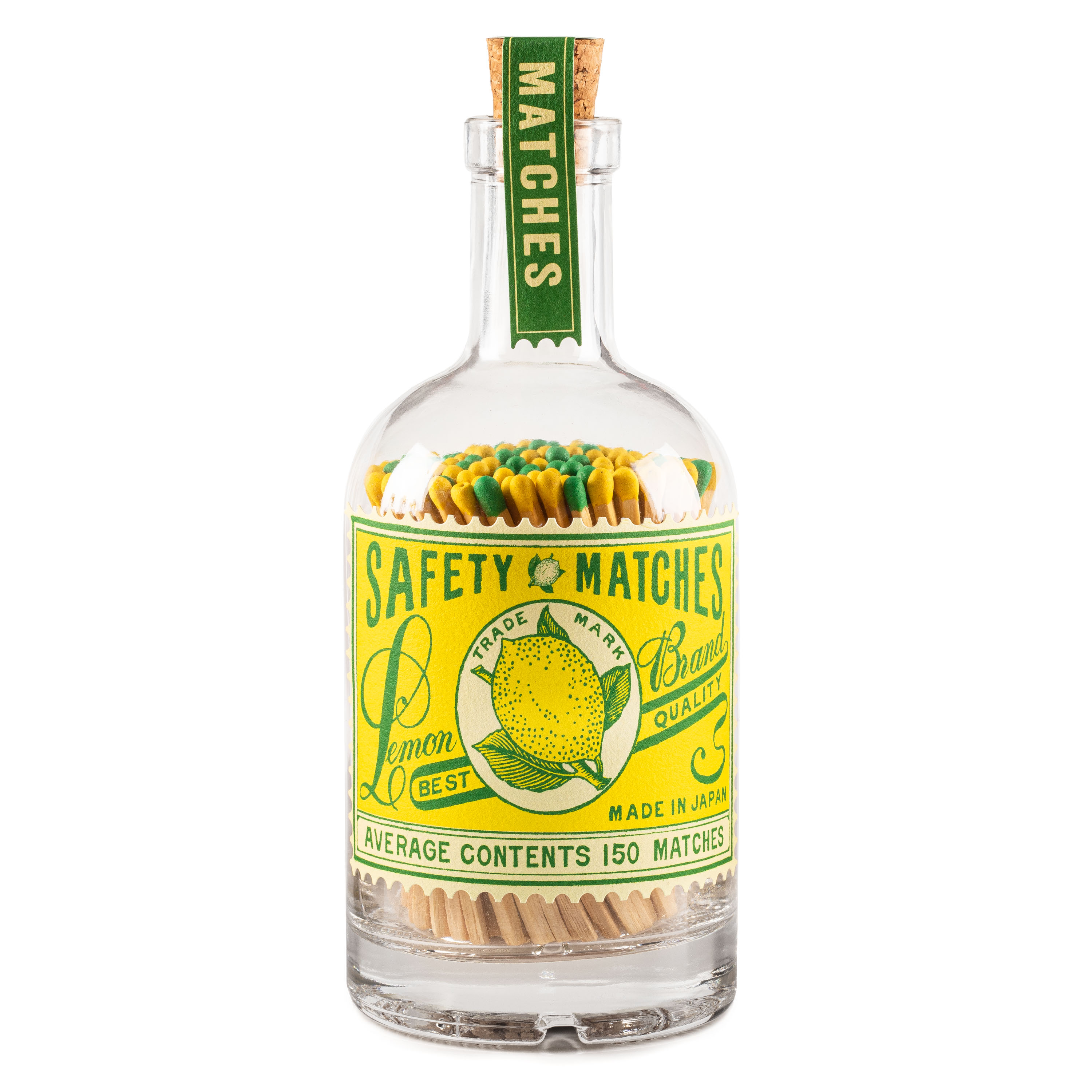 Streichhölzer "Lemon" im Glas - Streichholzflasche von Archivist Streichhölzer "Lemon" im Glas - Streichholzflasche von Archivist