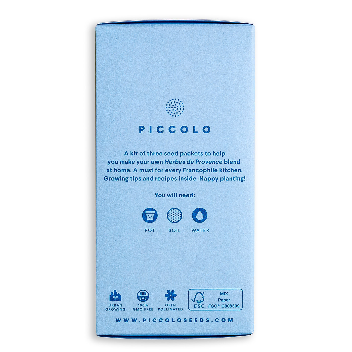 Kräuter der Provence - Saatgut Set Piccolo Seeds-PS2004-Piccolo Seeds-Saatgut Urban Gardening Kräuter der Provence - Saatgut Set Piccolo Seeds von Piccolo Seeds aus der Kategorie Saatgut Urban Gardening mit der Artikelnummer PS2004