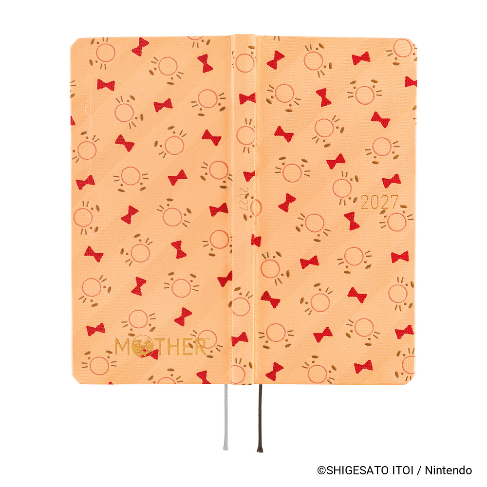 Weeks 2027 englisch – MOTHER: Mr. Saturn Pattern | Hobonichi