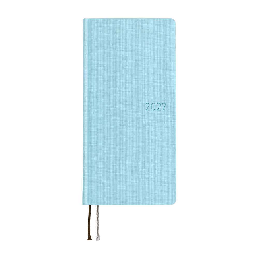 Weeks 2027 englisch – Colors: Sea Glass | Hobonichi