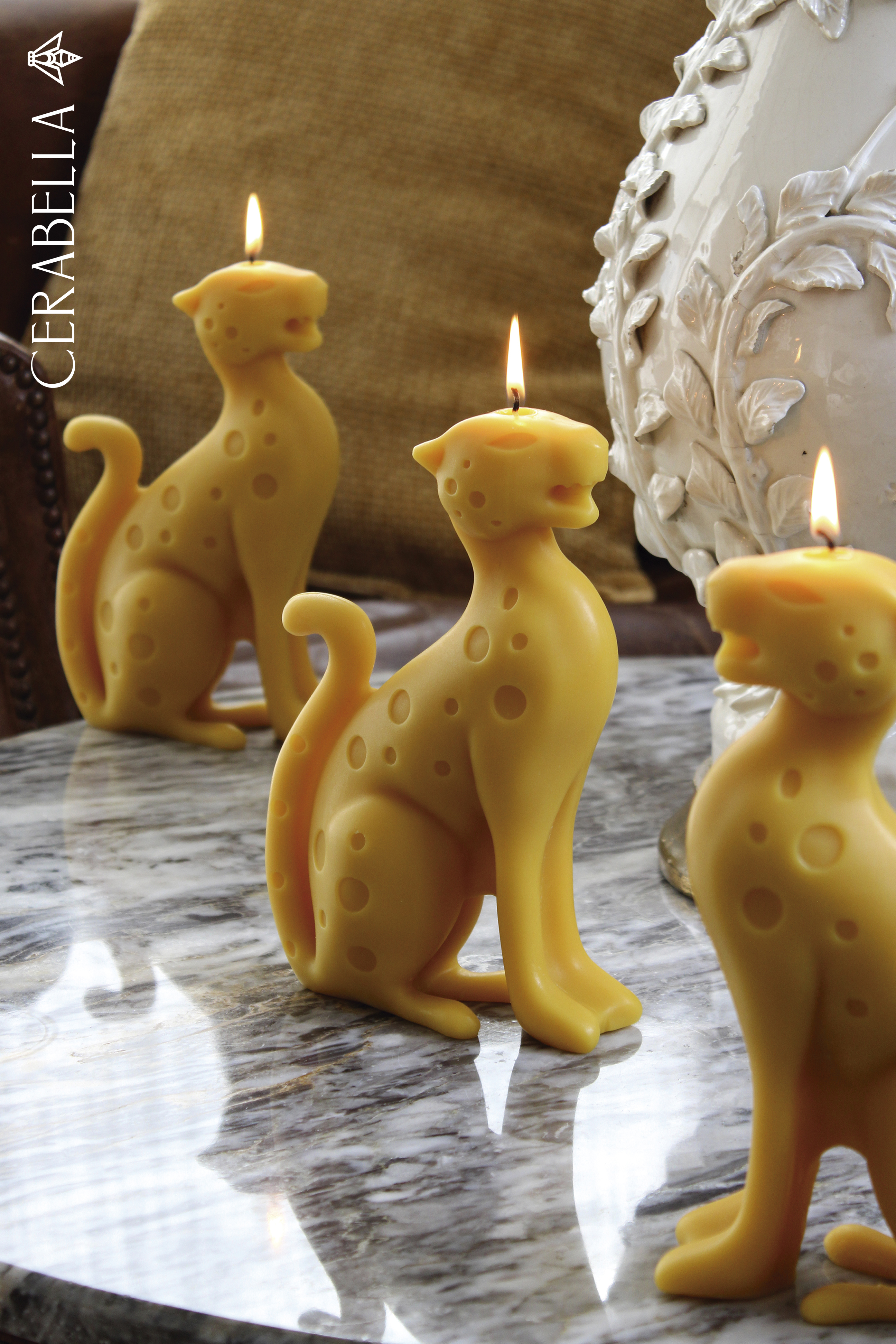 Kerzenskulptur "Gepard (Guepardo)" - Cerabella x Catalina Estrada Kerzenskulptur "Gepard (Guepardo)" - Cerabella x Catalina Estrada