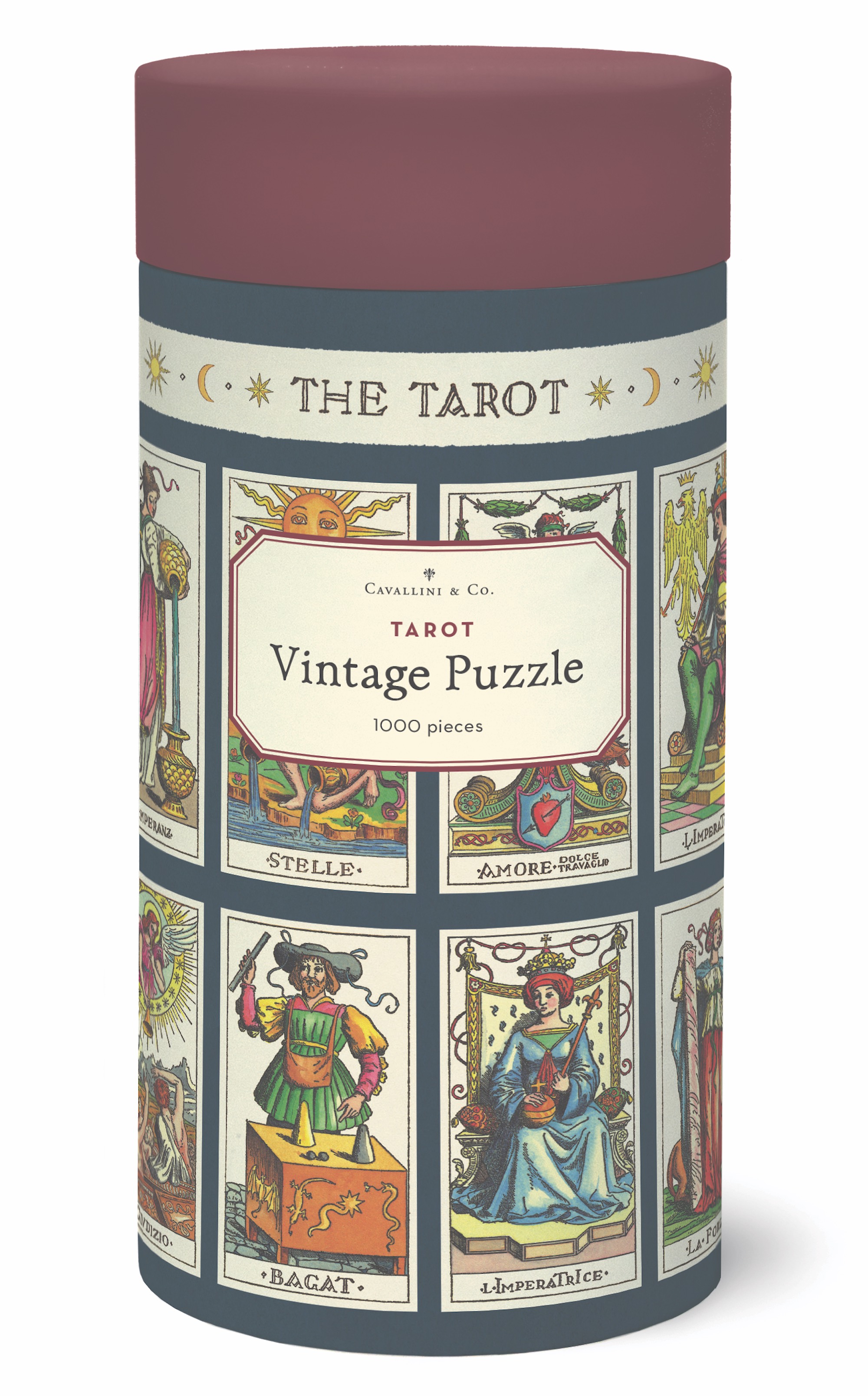 Tarot - Vintage Puzzle von Cavallini - 1.000 Teile