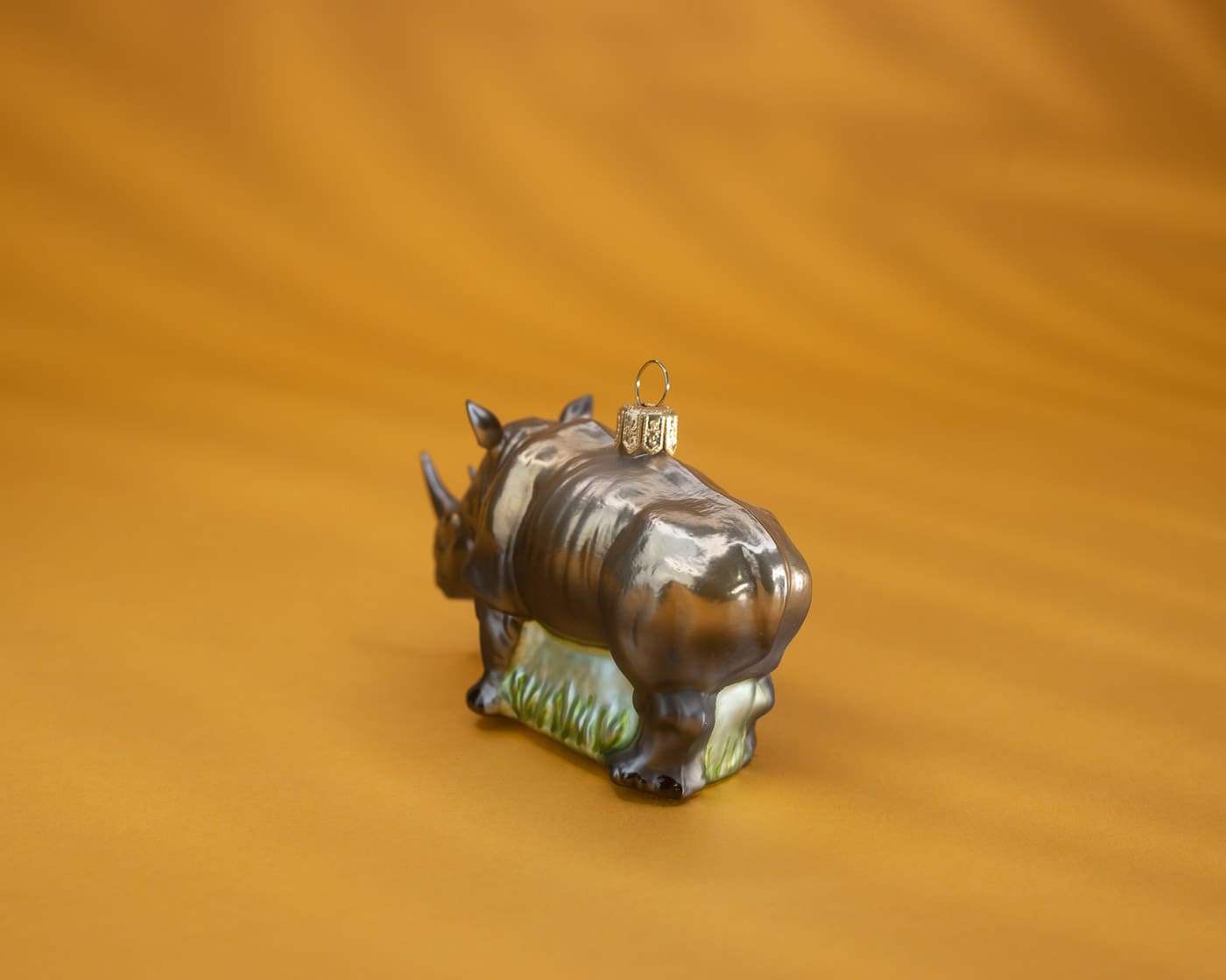 Nashorn - Christbaumschmuck aus Glas-1703.01-Hanco-Christbaumschmuck Nashorn - Christbaumschmuck aus Glas von Hanco aus der Kategorie Christbaumschmuck mit der Artikelnummer 1703.01