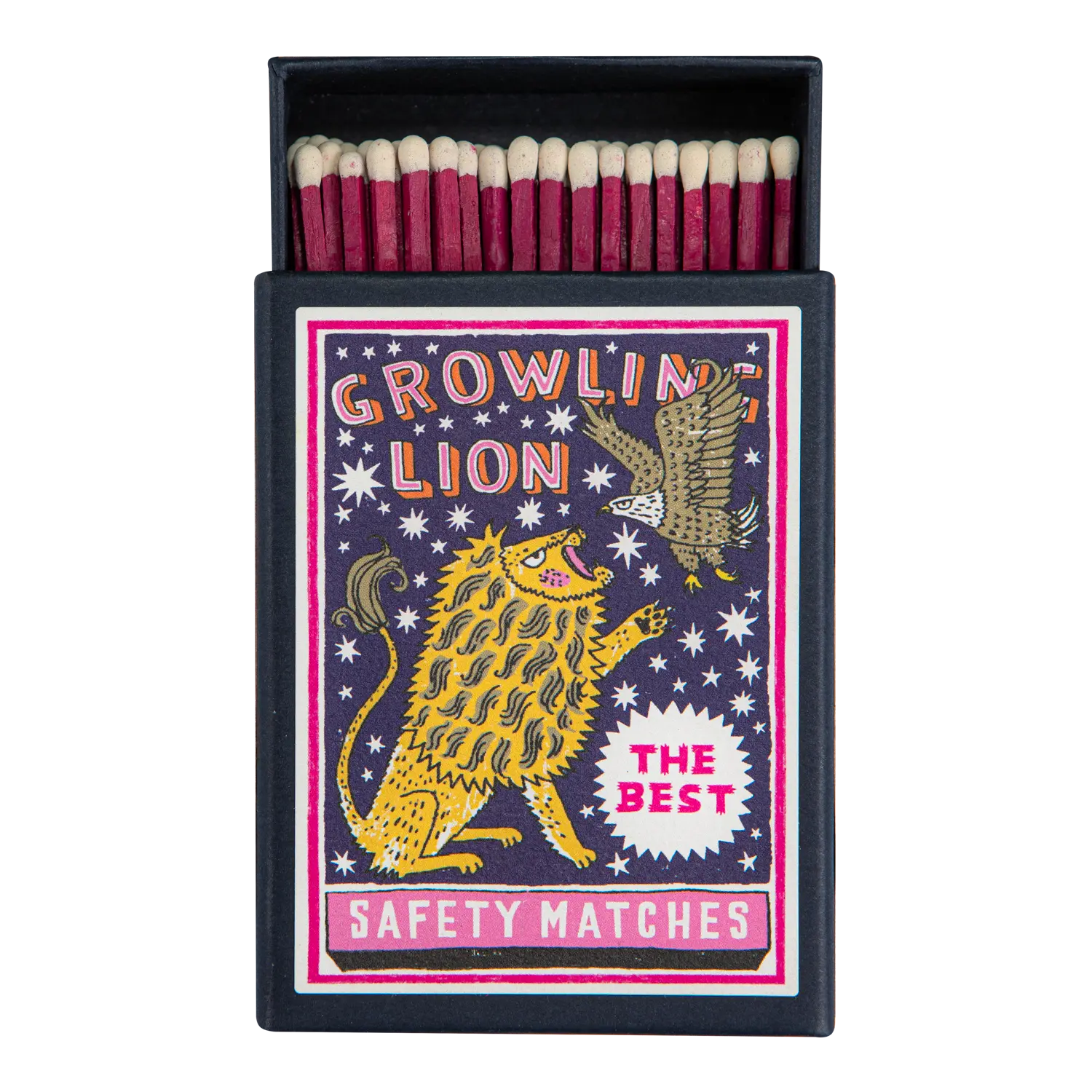 "Growling Lion" - Keepsake Streichholzschachtel - Archivist