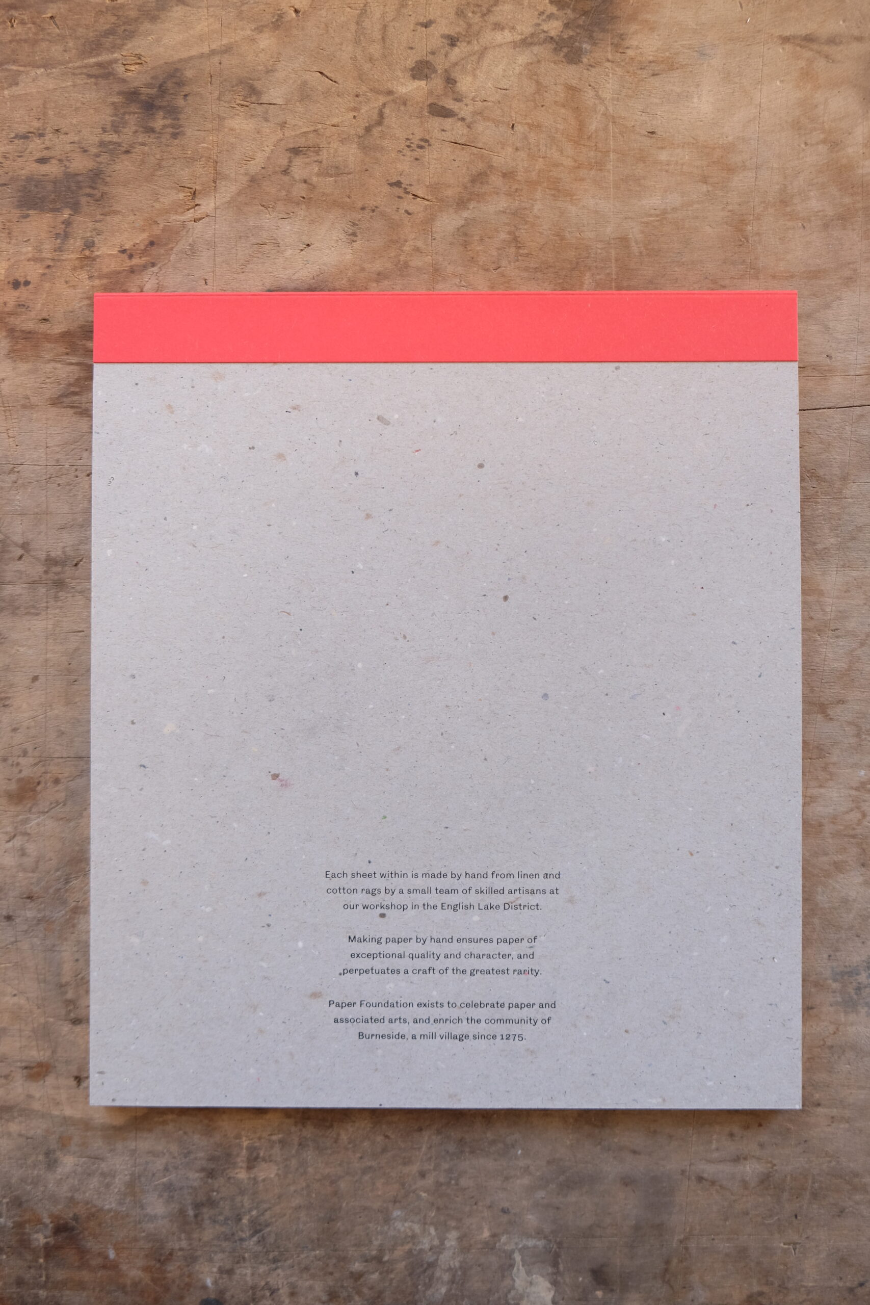 Art Pad M - Zeichenblock - PILLAR BOX RED X IVORY - Paper Foundation