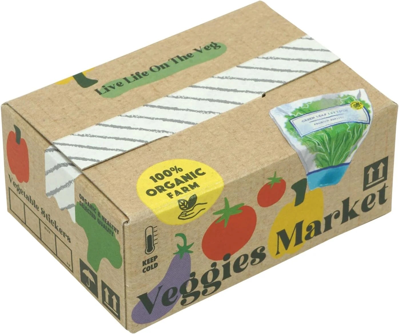 Hako Sticker Box "Vegetables" - Sticker von Greeting Life