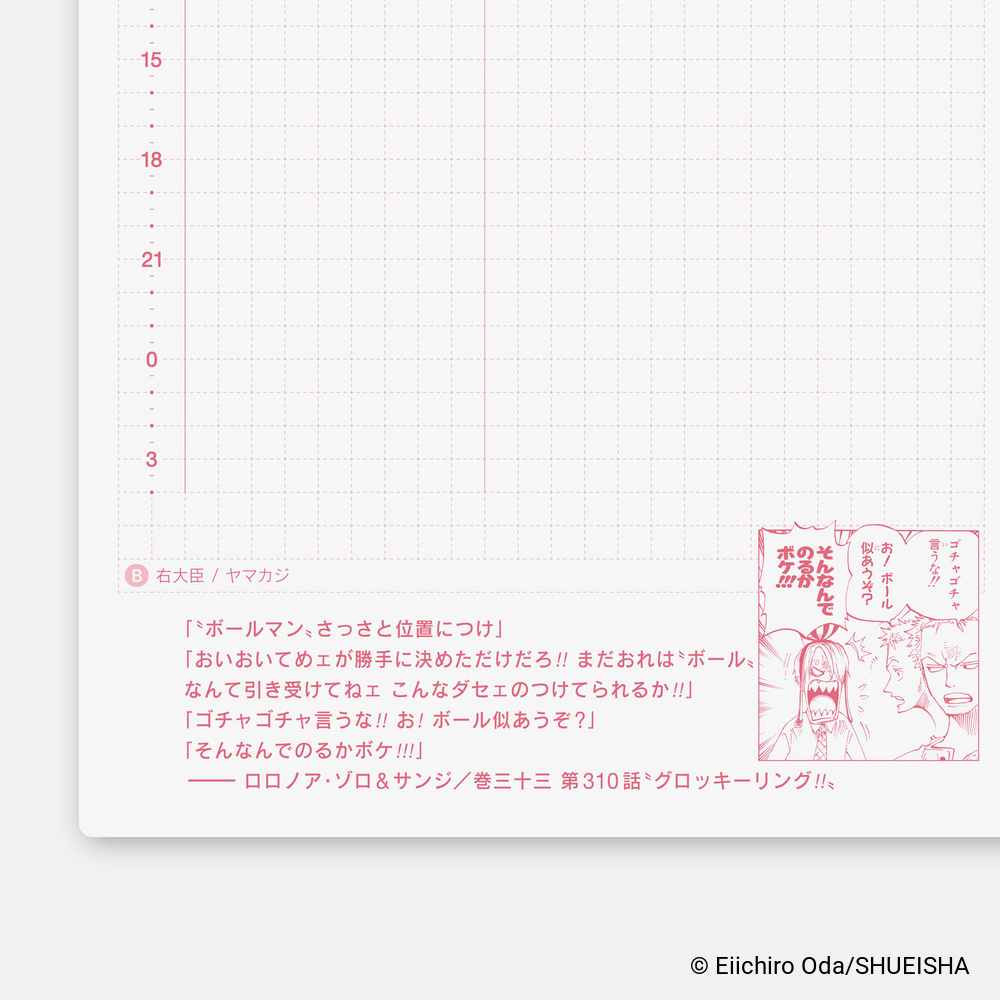 Kalenderbuch A6 Original 2027 – One Piece Edition, japanisch | Hobonichi