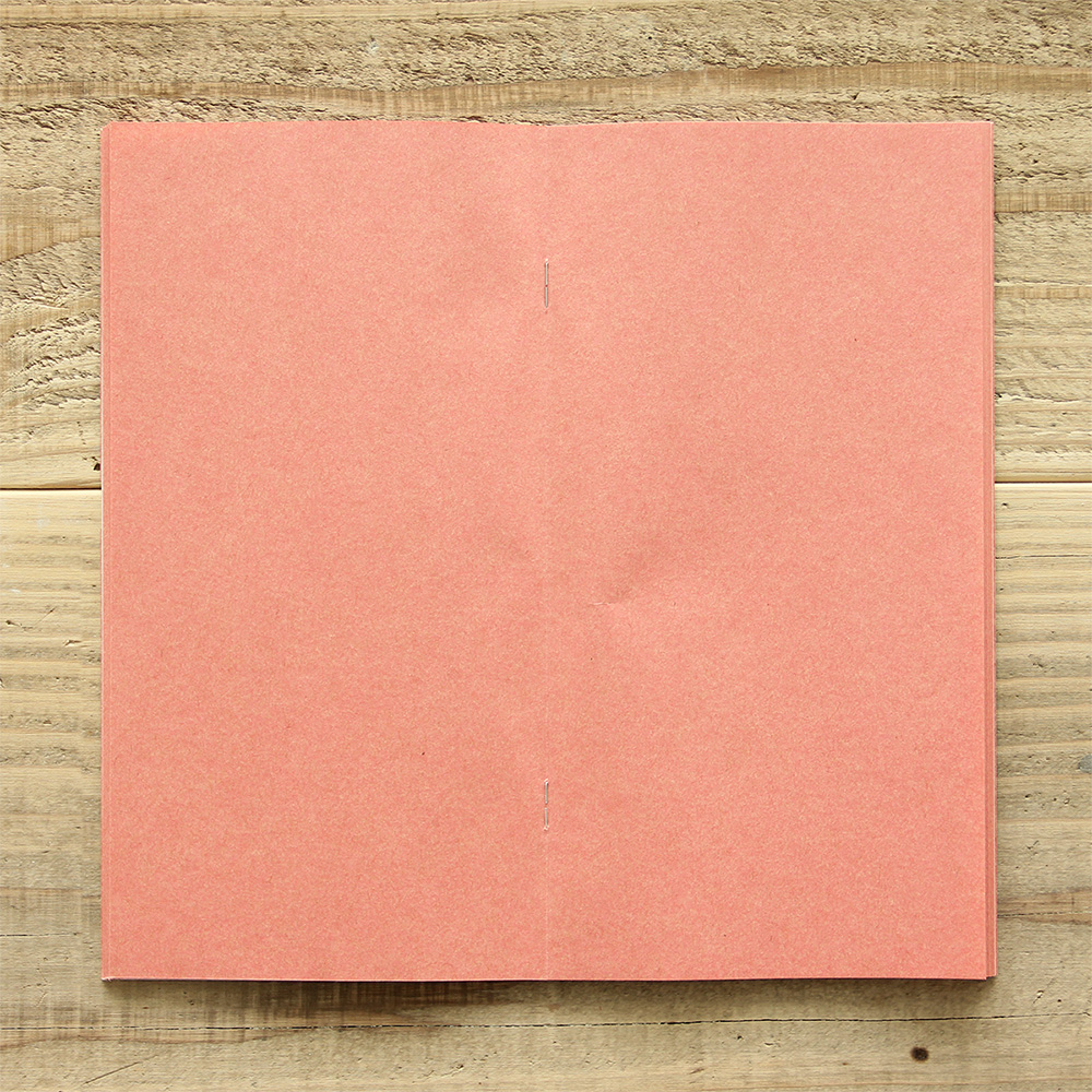 Kraftpapier "Pink" - TRAVELER'S FACTORY Notebook Refill Regular