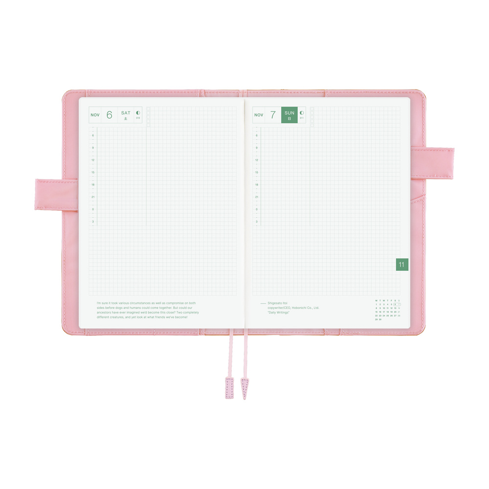 Hülle A5 Cousin – Colors: Chiffon Greige | Hobonichi