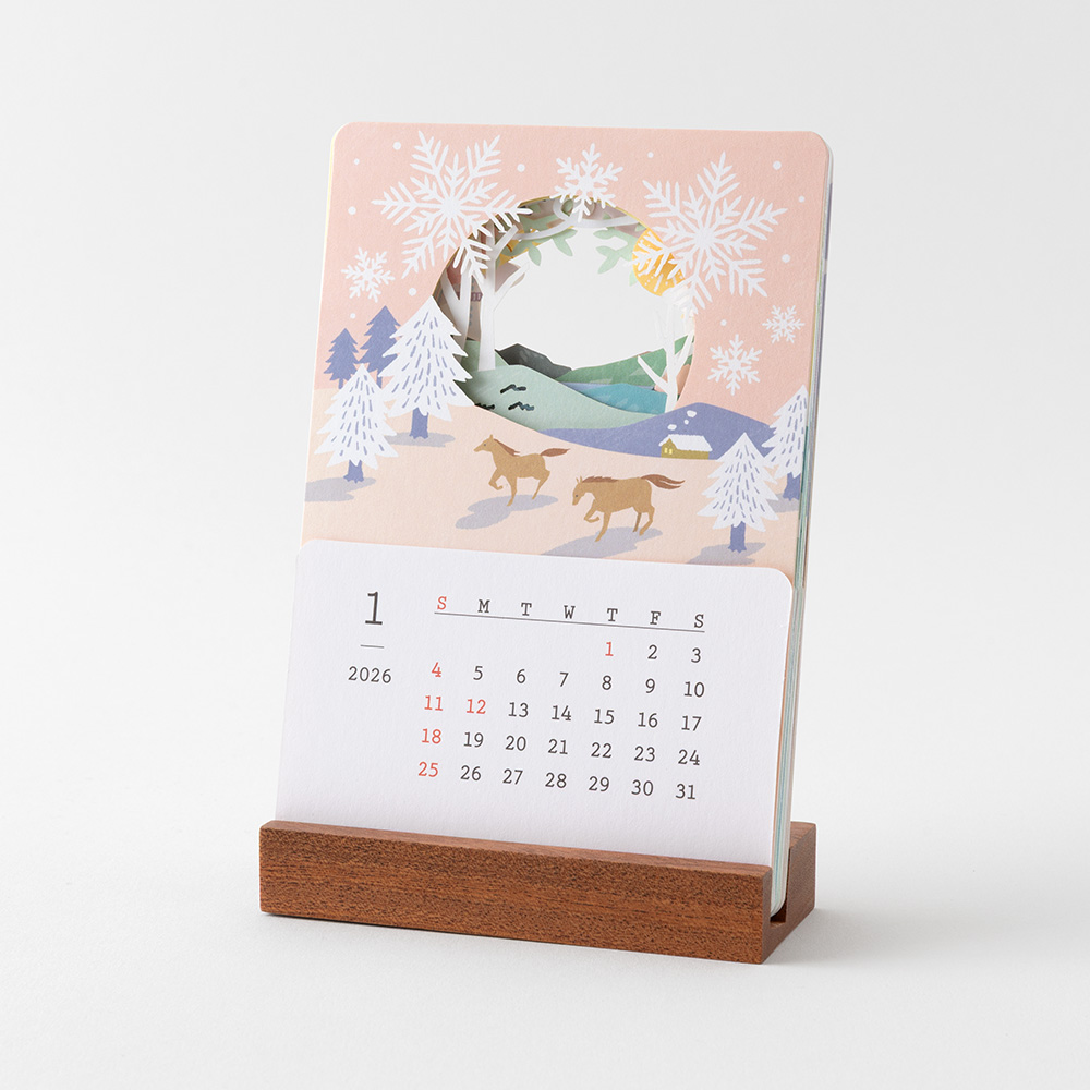 Midori Tischkalender 2026 - Landscapes Midori Tischkalender 2026 - Landscapes