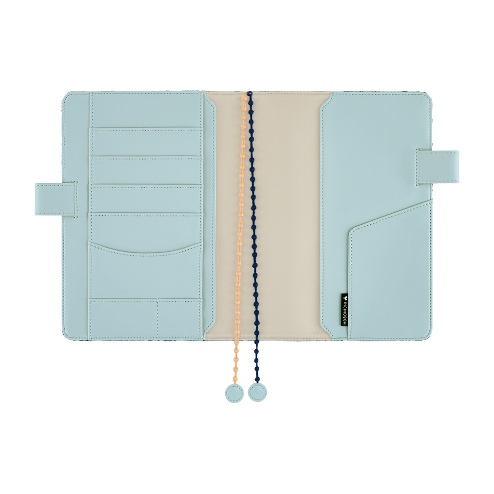 Hülle A5 Cousin – minä perhonen: felice (Blue) | Hobonichi
