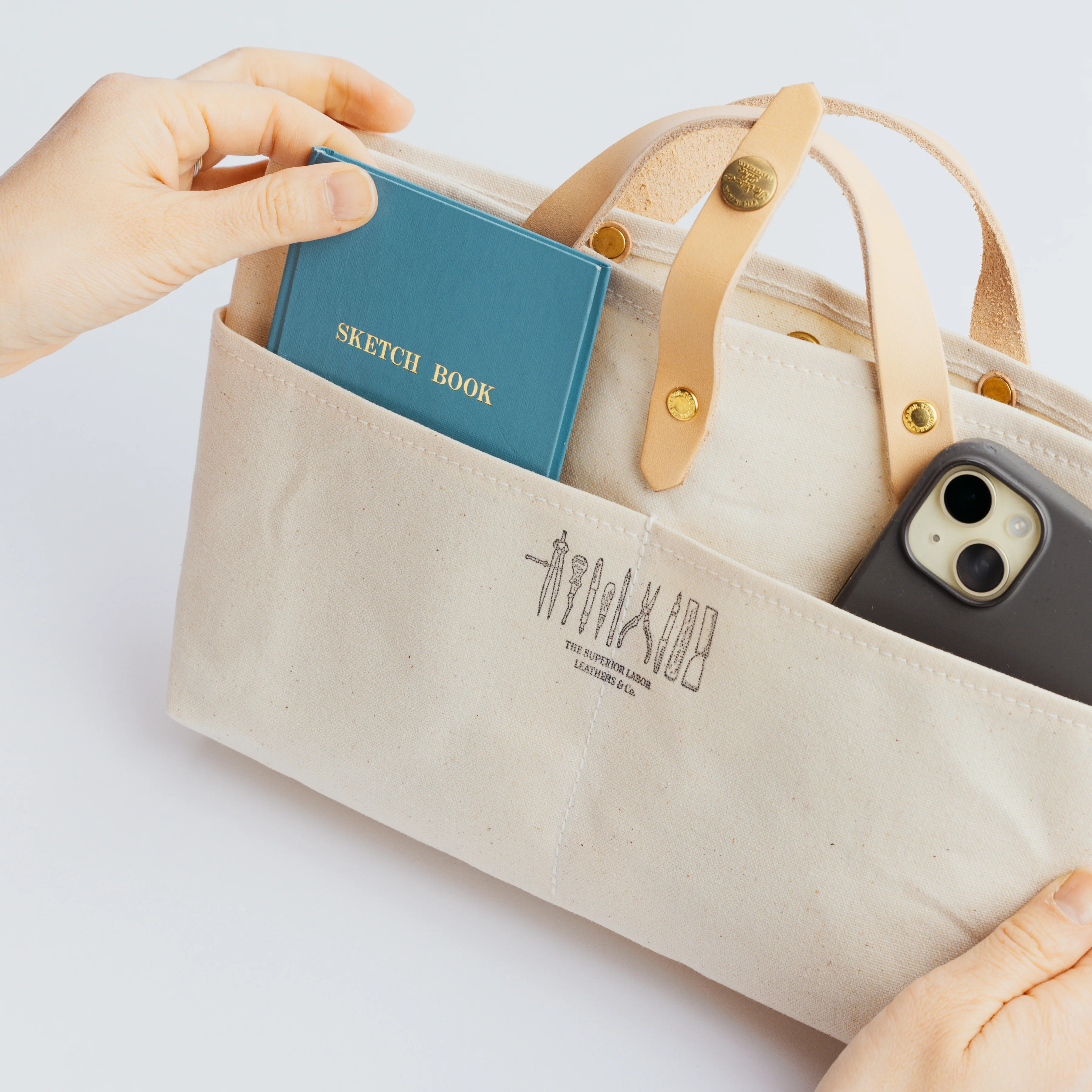 Paraffin Canvas Mini Bag - Kleine Tasche aus Leinen - The Superior Labor - *Pre-order/Vorbestellung*