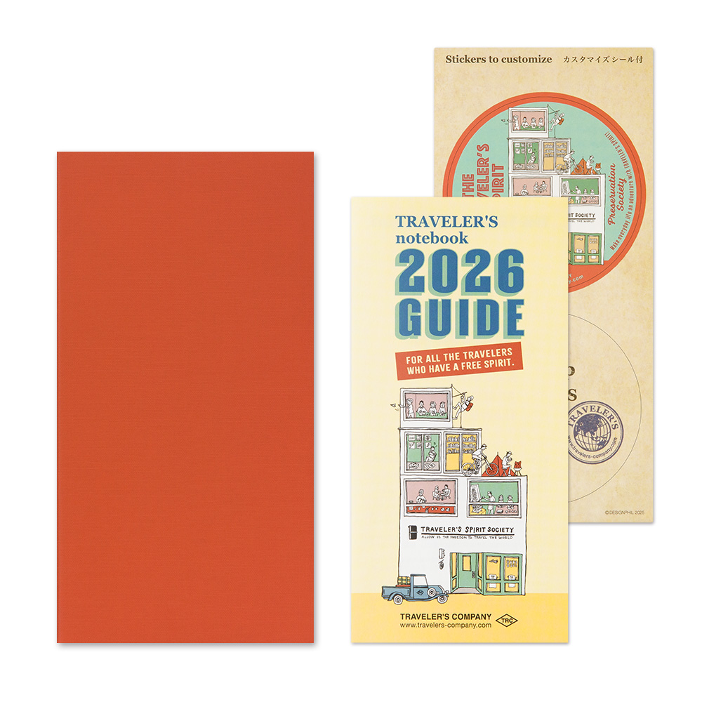 2026 Kalender (Monatsansicht) - The Traveler's Spirit - TRAVELER'S Notebook Refill 2026 Kalender (Monatsansicht) - The Traveler's Spirit - TRAVELER'S Notebook Refill