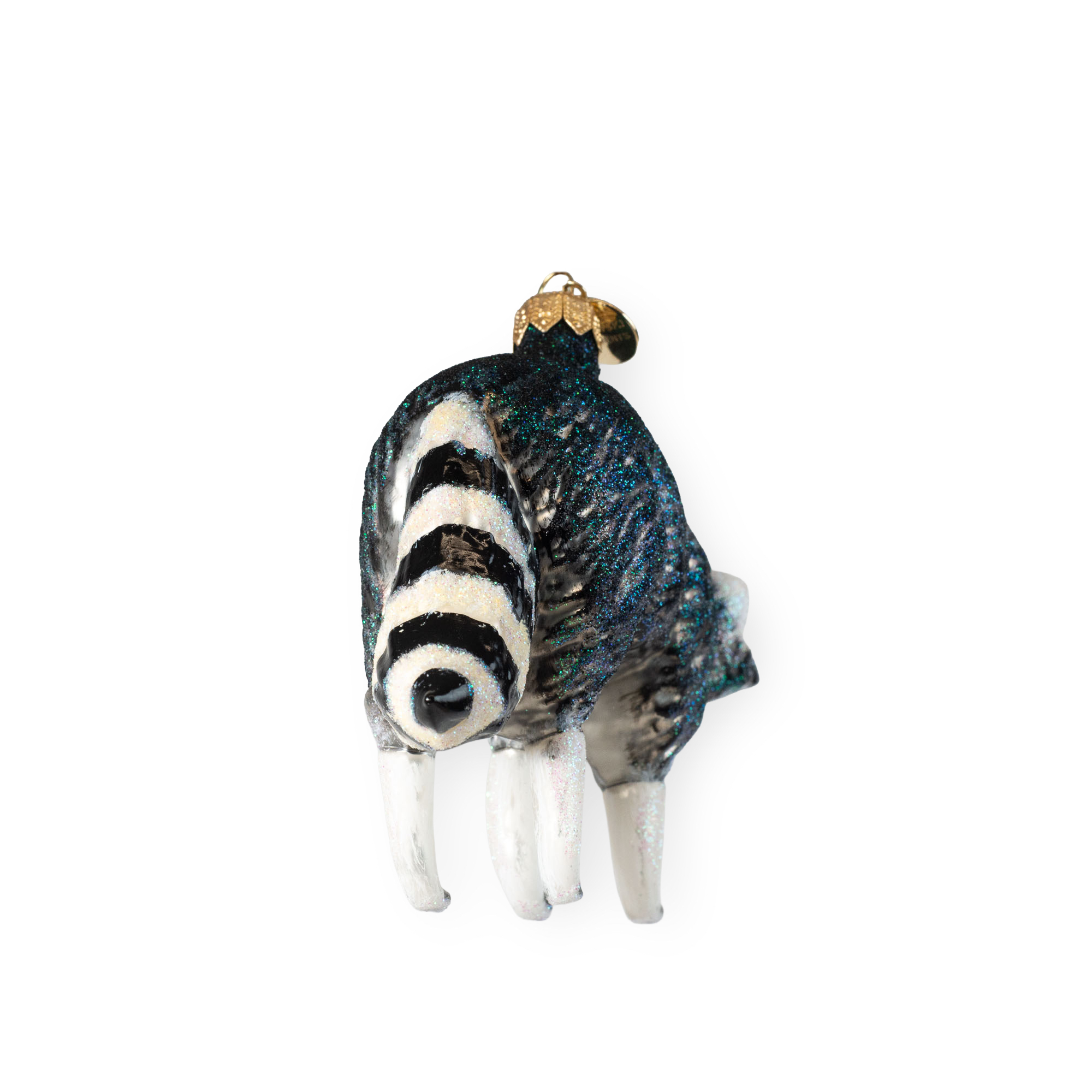 Waschbär - Christbaumschmuck - Glaskunst aus Polen