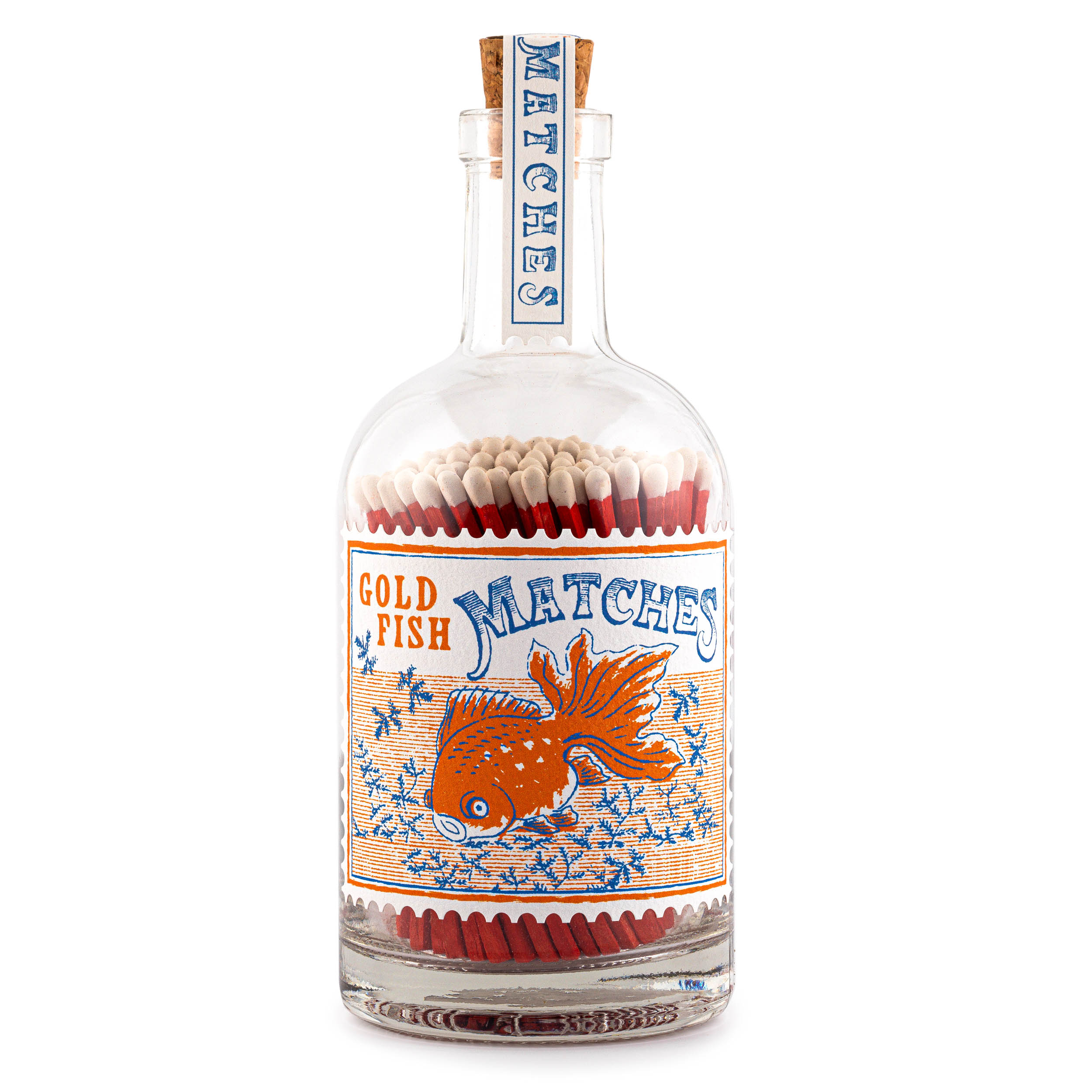Streichhölzer "Goldfish" im Glas - Streichholzflasche von Archivist Streichhölzer "Goldfish" im Glas - Streichholzflasche von Archivist
