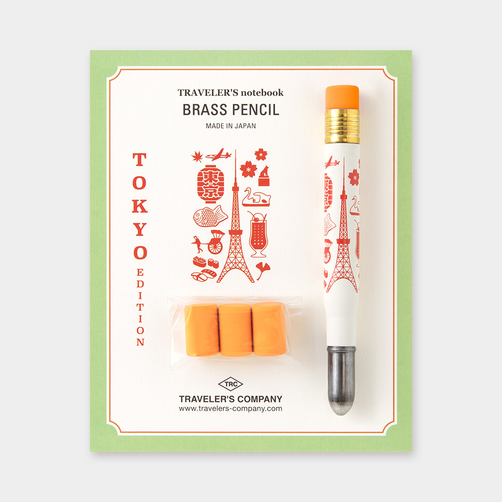 TRAVELER'S Notebook TOKYO Brass Pencil von TRAVELER'S COMPANY JAPAN aus der Kategorie Limited Editionen und Raritäten mit der Artikelnummer 38134006