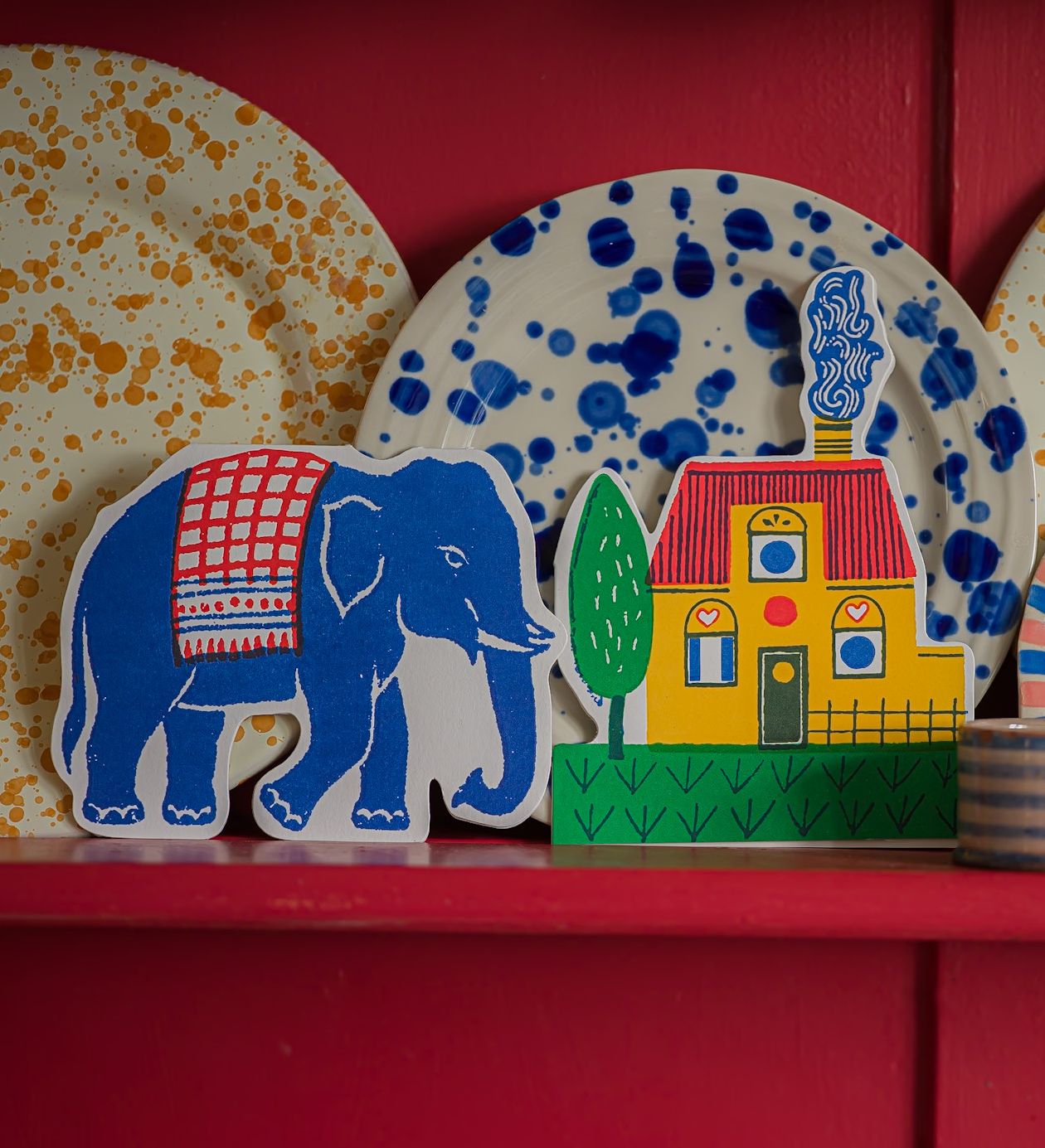 "Elephant" - 3D Klappkarte - Cut-Out Card von Archivist