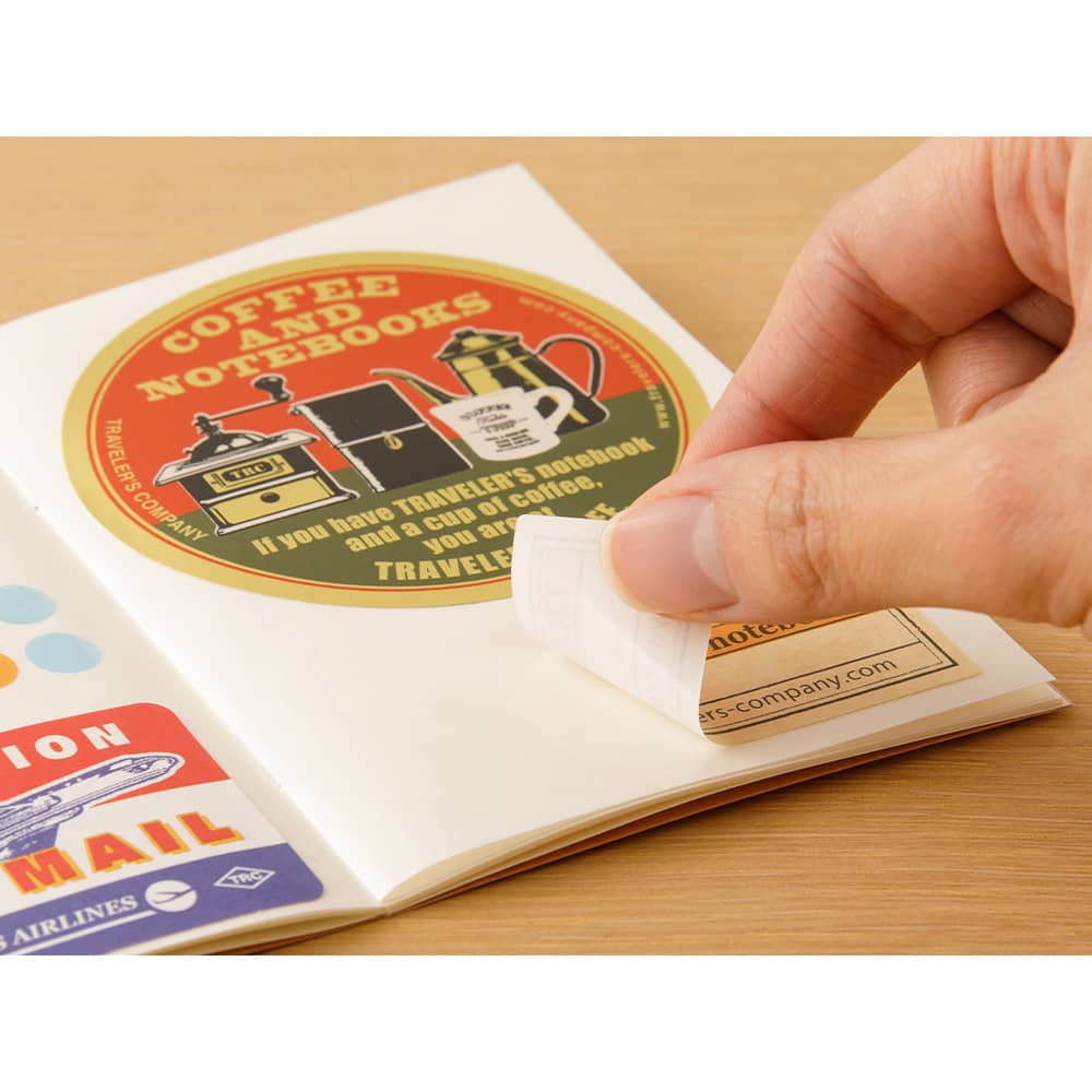 017 - Sticker Release Papier - TRAVELER'S Notebook Passport