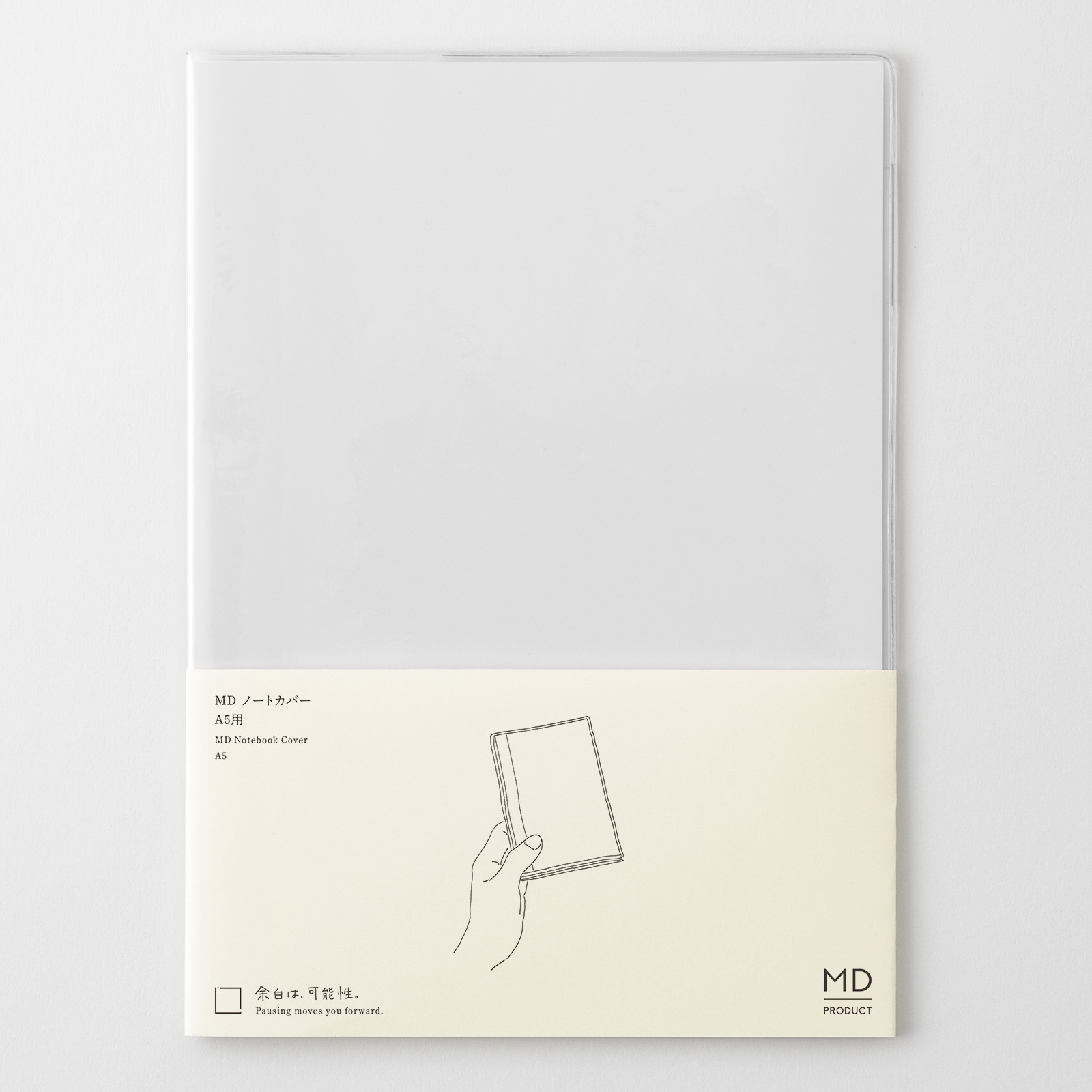 MD Clear Cover A5 - Midori Notizbuch Schutzhülle