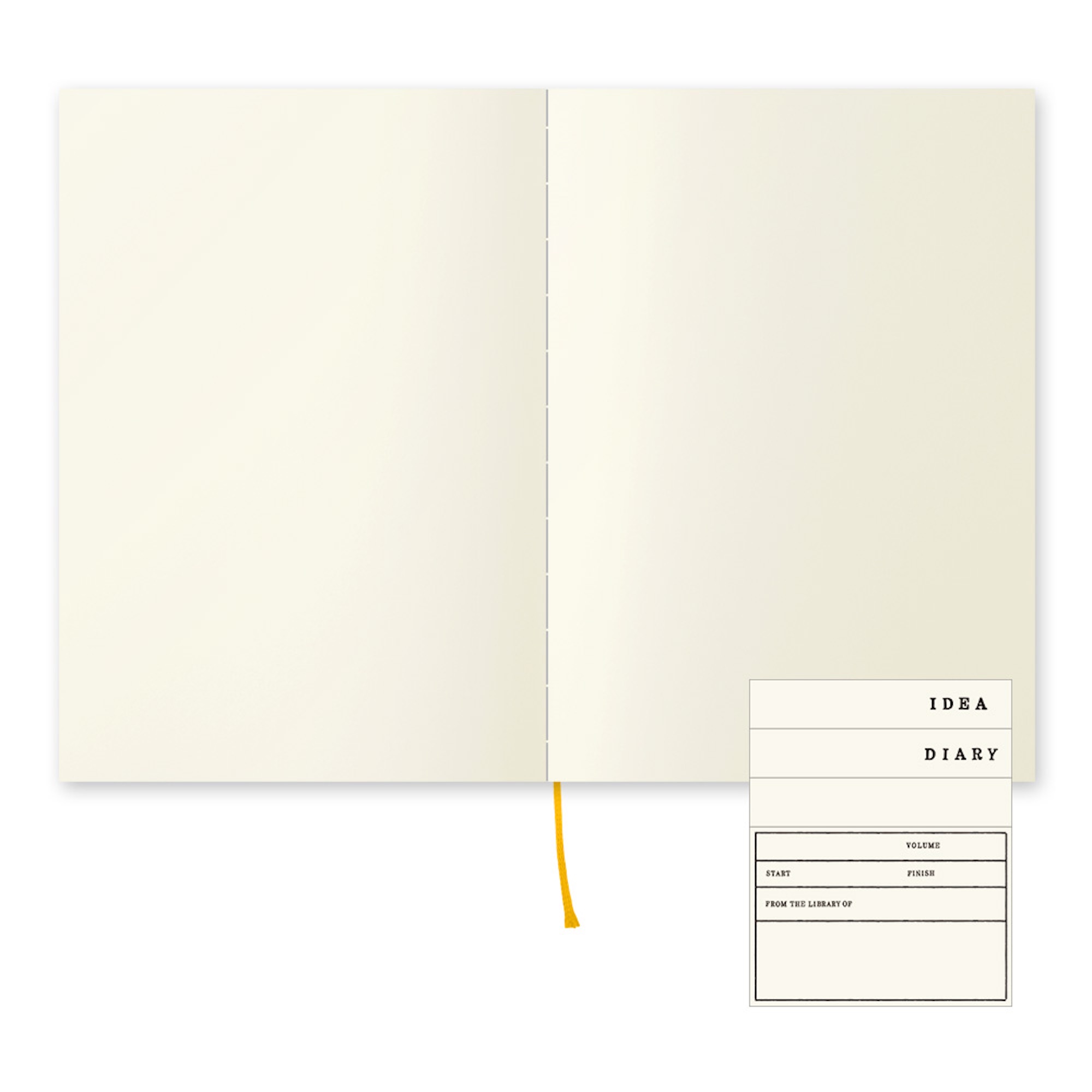 MD Notebook - A5 - blanko / blank - Midori Notizbuch