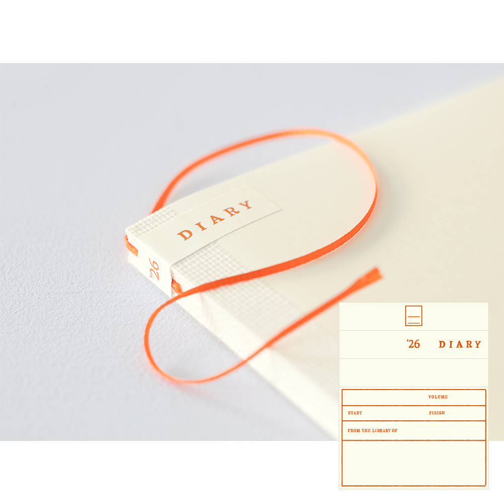 MD Notebook Kalender 2026 [B6 Slim]