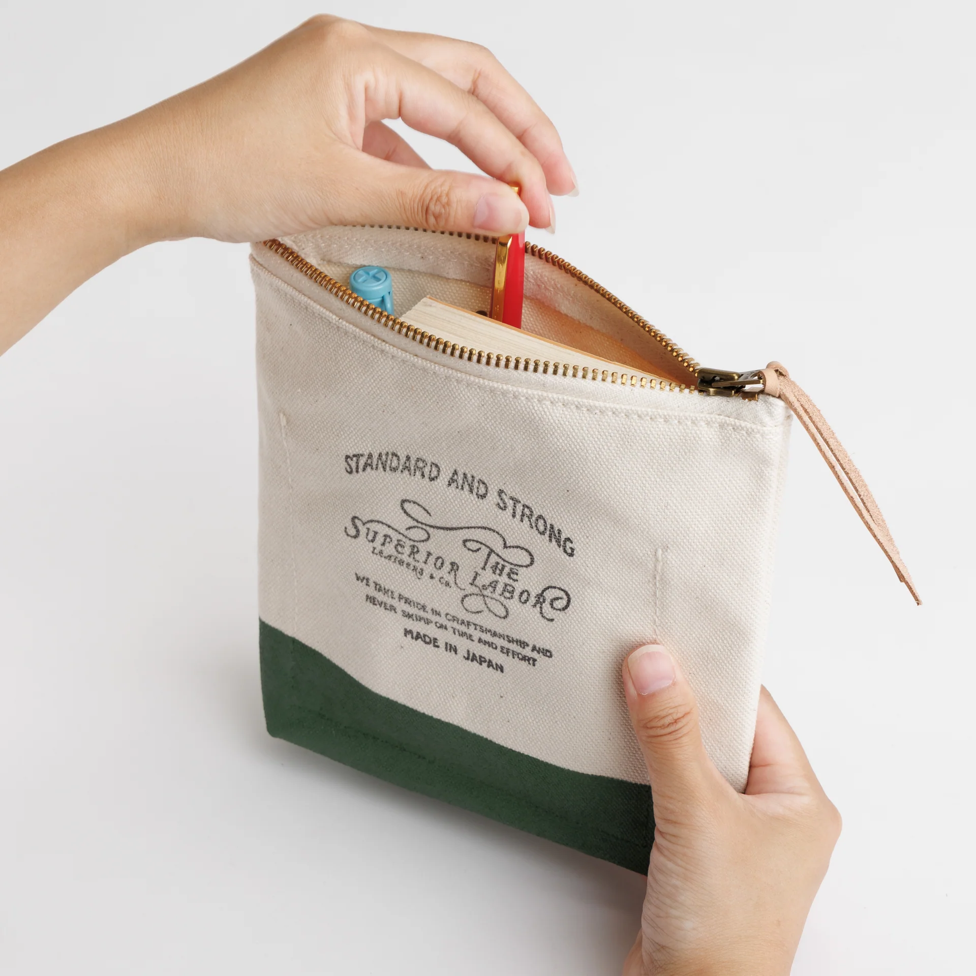 #2 Engineer Pouch long - Täschchen aus Baumwolle - The Superior Labor Limited 2026 - *Pre-order/Vorbestellung*