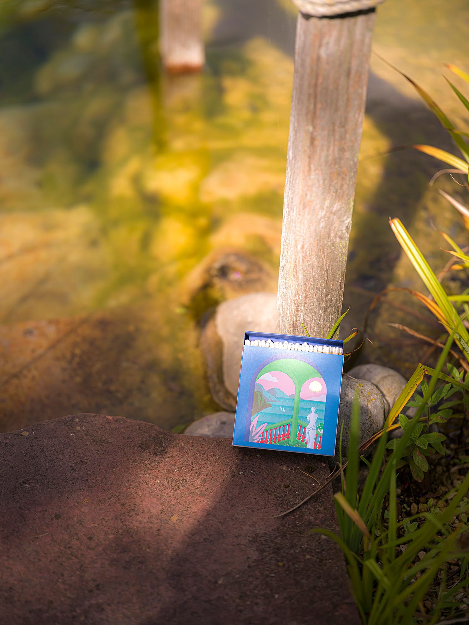 Streichhölzer "A Romantic View" - Square Matches von Archivist