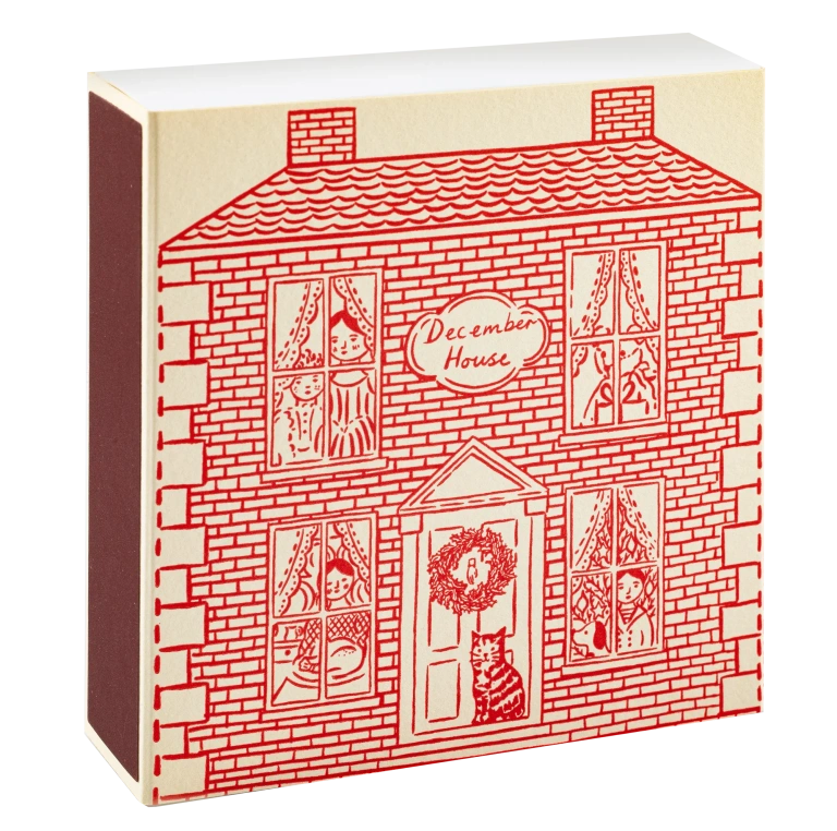 Streichhölzer "December House"