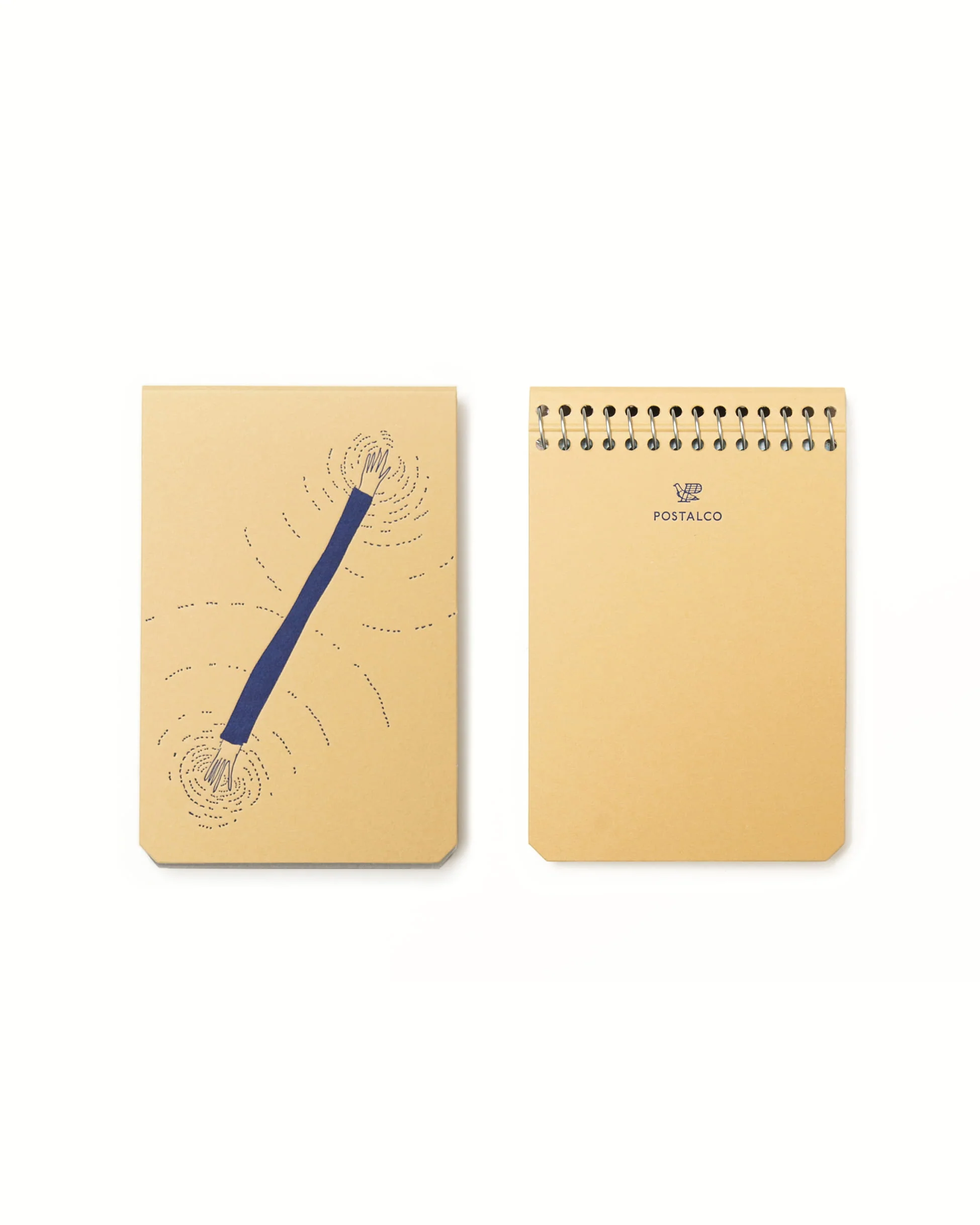 Notebook A7 Double Arm - Spiral Notizbuch von Postalco