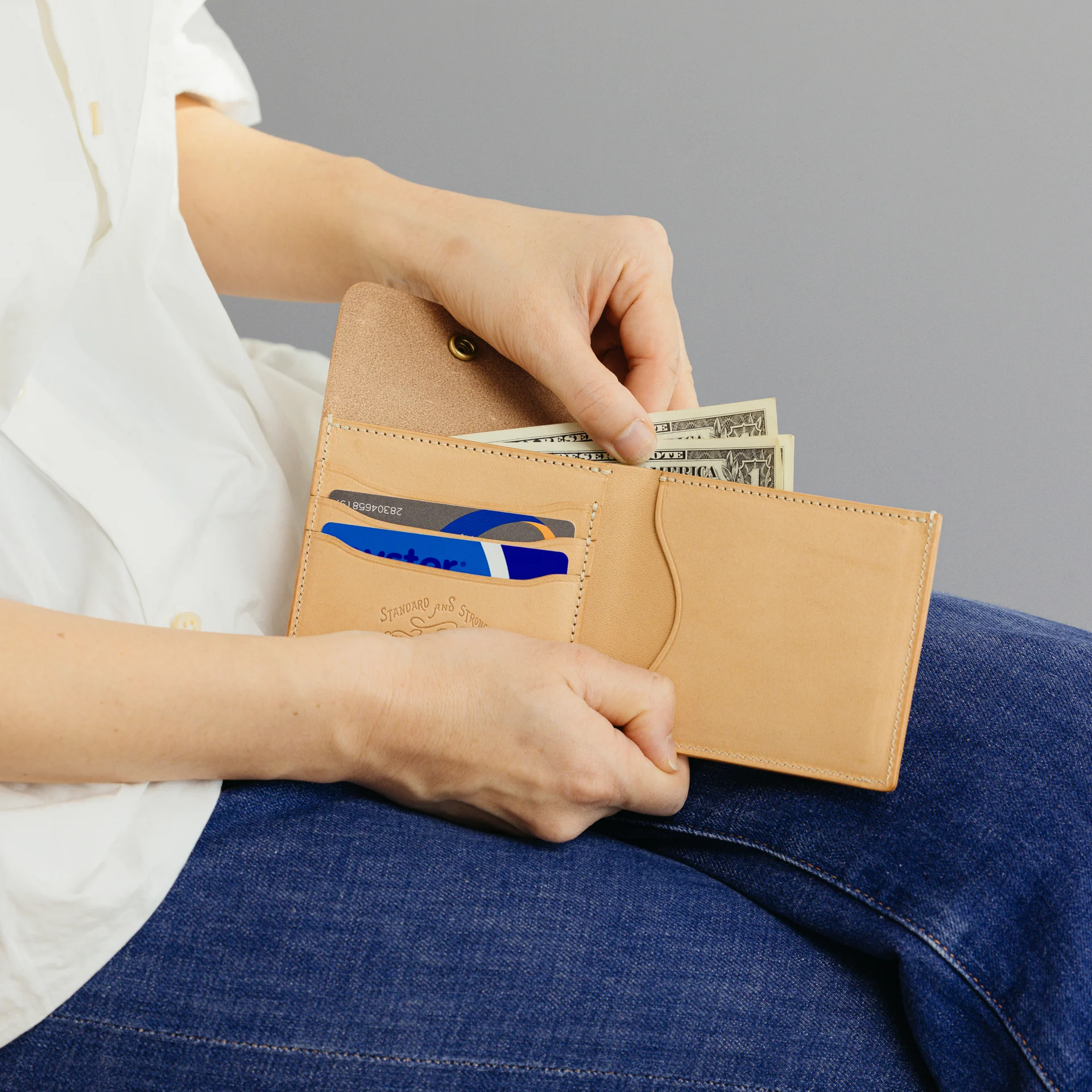 Billfold Wallet - Portemonnaie aus Leder - The Superior Labor