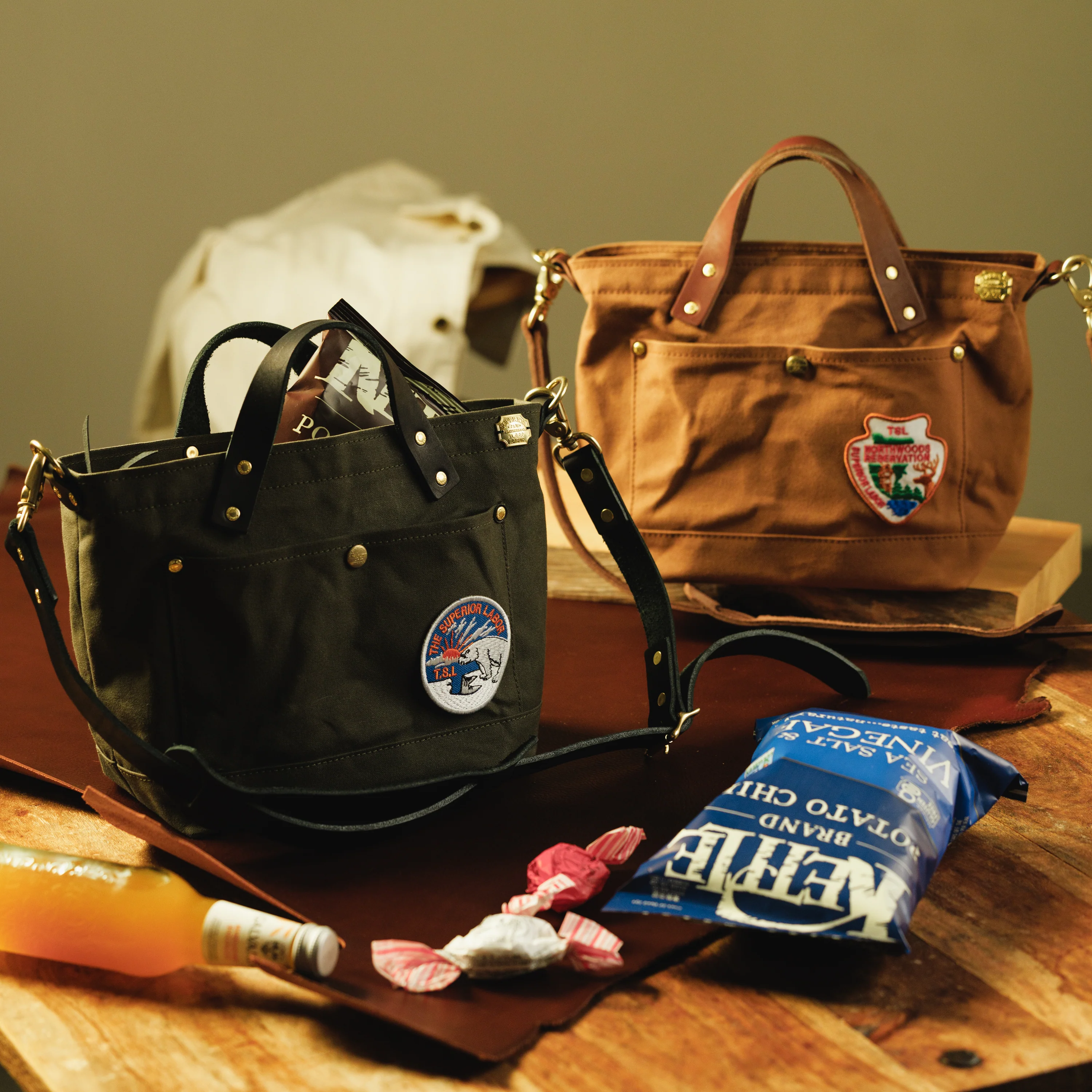 Paraffin Canvas Shoulder Bag - The Superior Labor Limited 2026-2027 - *Pre-order/Vorbestellung*