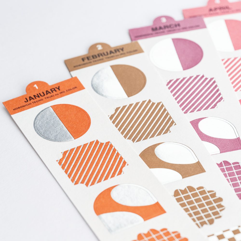 Lesezeichen-Sticker – TSUKI no IRO | Hobonichi