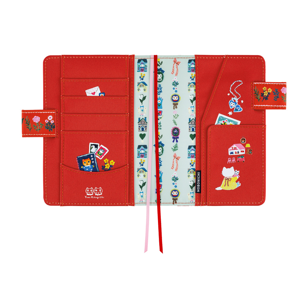 Hülle A6 Original – Yumi Kitagishi: White Cat House | Hobonichi