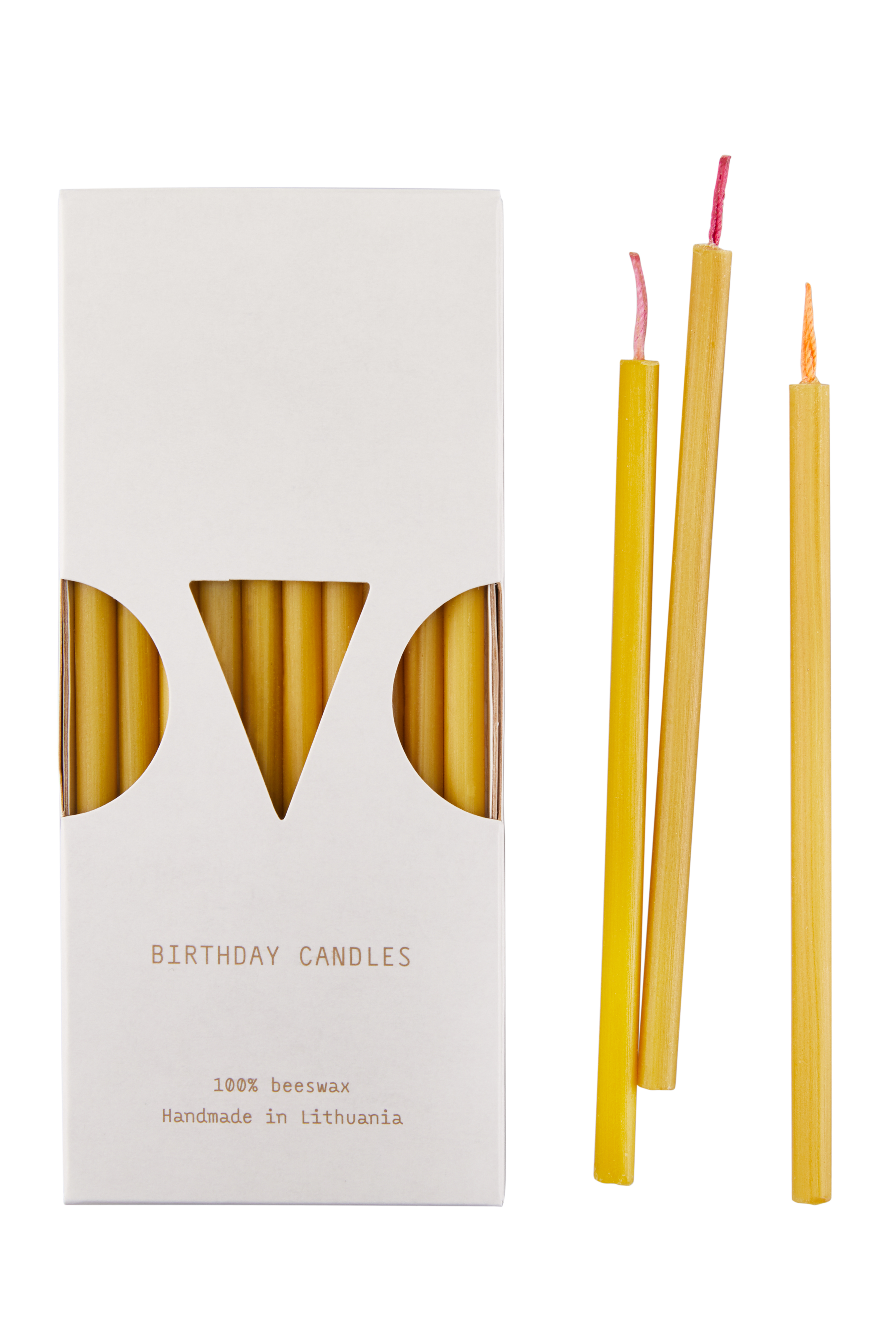 Birthday Candles - 10er Set Bienenwachskerzen von OVO Things Birthday Candles - 10er Set Bienenwachskerzen von OVO Things