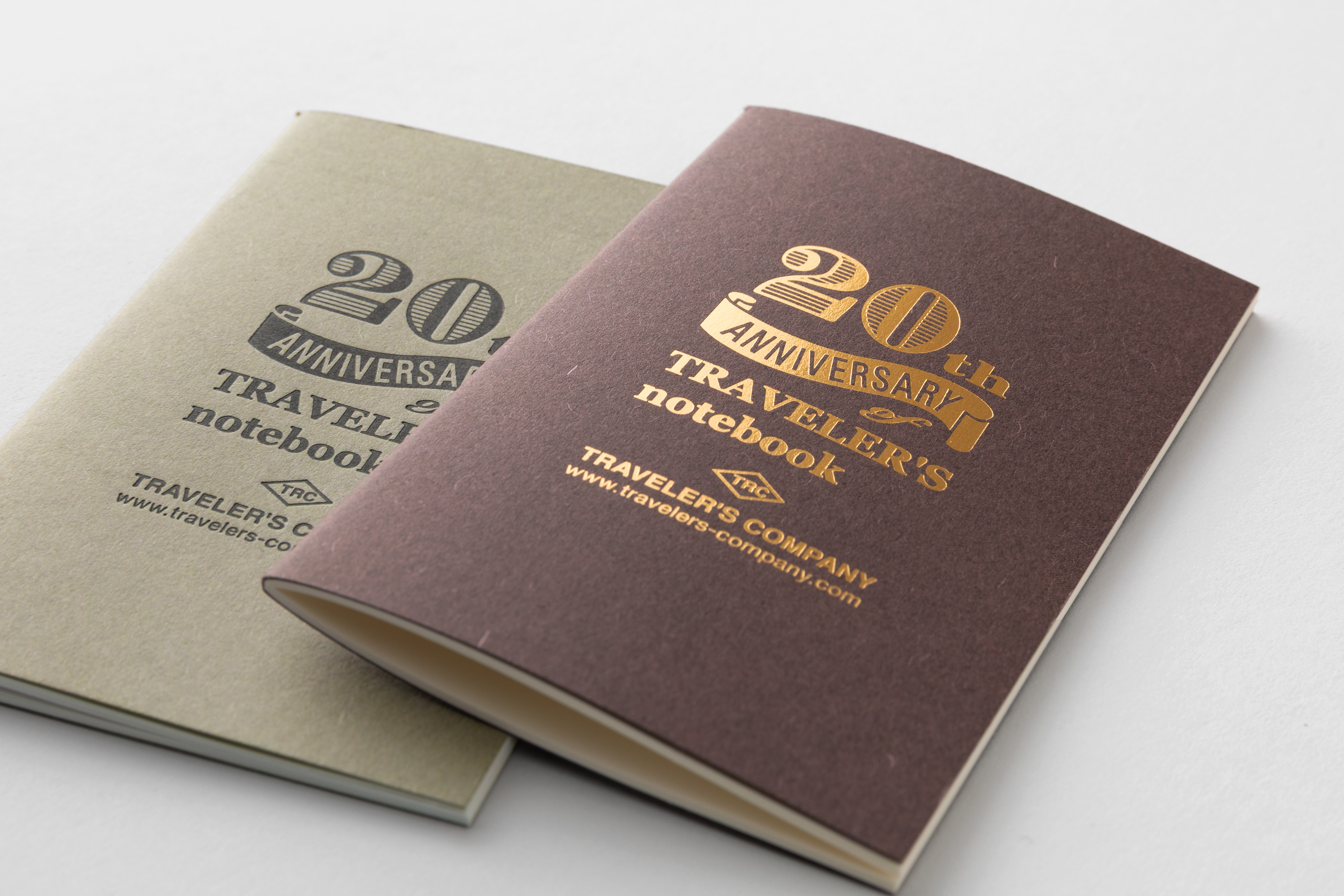 TRAVELER’S notebook Card Size – 20th Anniversary Set - Braun / Brown