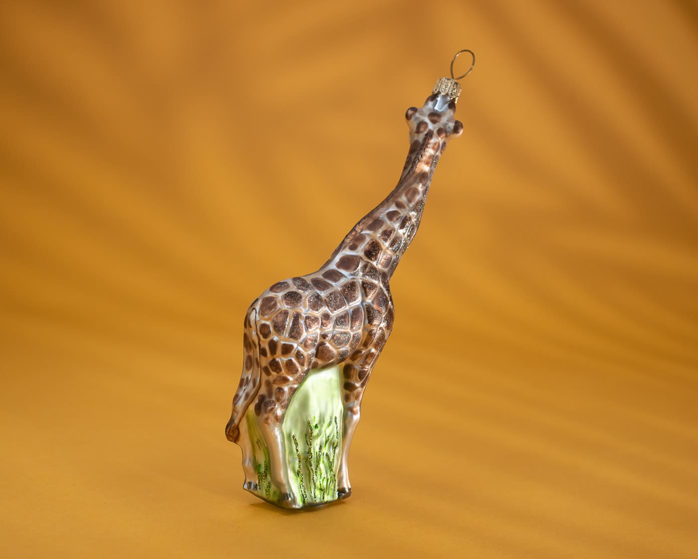 Giraffe - Christbaumschmuck aus Glas-2276.01-Hanco-wilde Tiere Giraffe - Christbaumschmuck aus Glas von Hanco aus der Kategorie wilde Tiere mit der Artikelnummer 2276.01