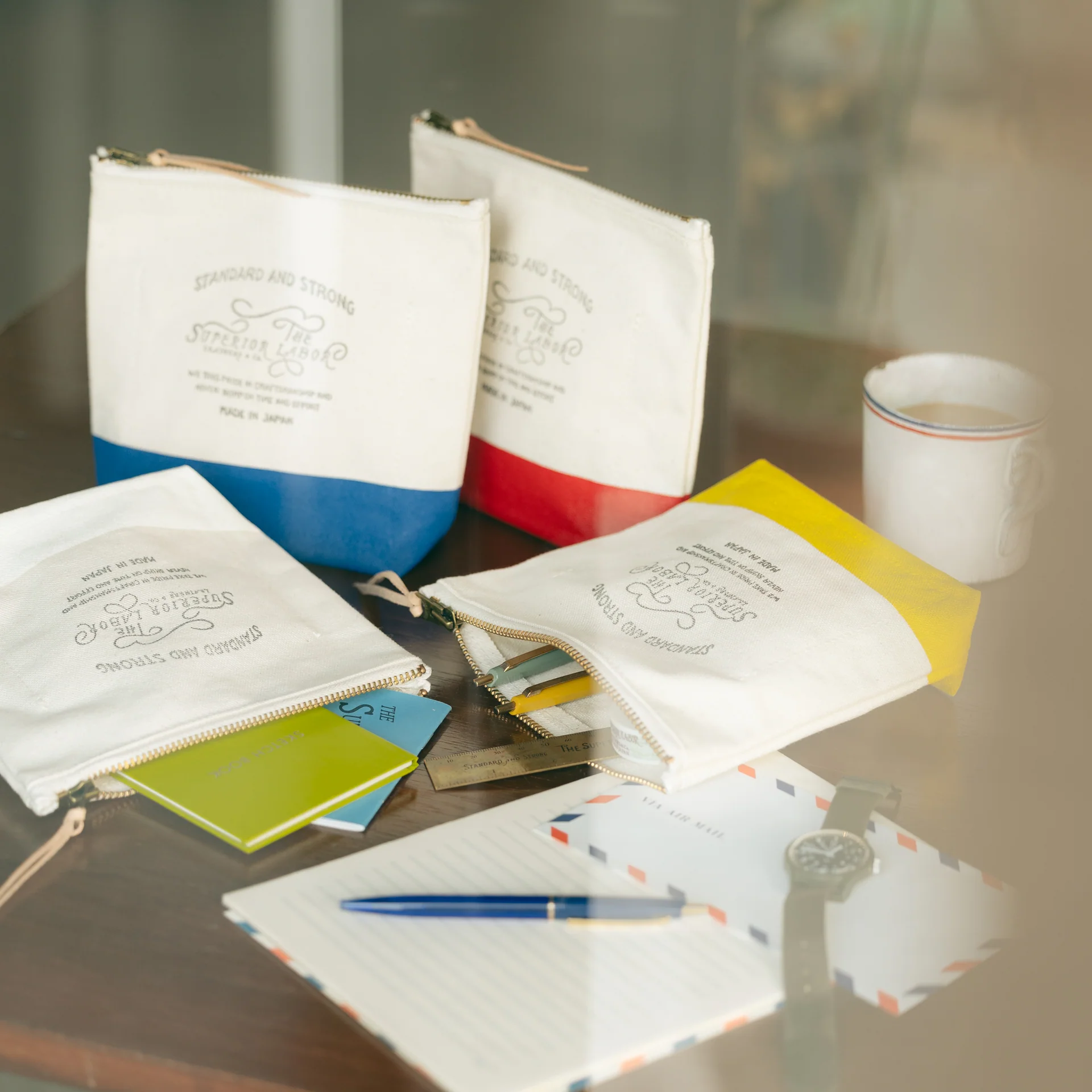 #2 Engineer Pouch long - Täschchen aus Baumwolle - The Superior Labor Limited 2026 - *Pre-order/Vorbestellung*