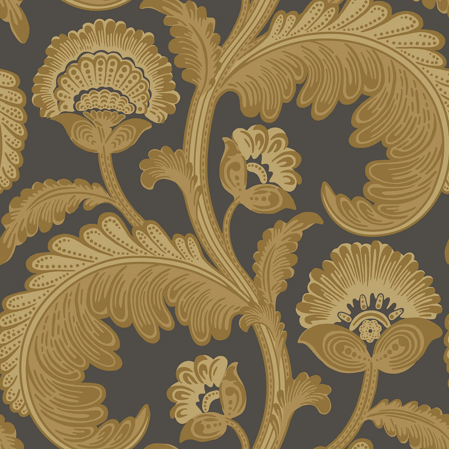 Fanfare Flock Tapete - 116/7027 - Cole&Son - The Pearwood Collection