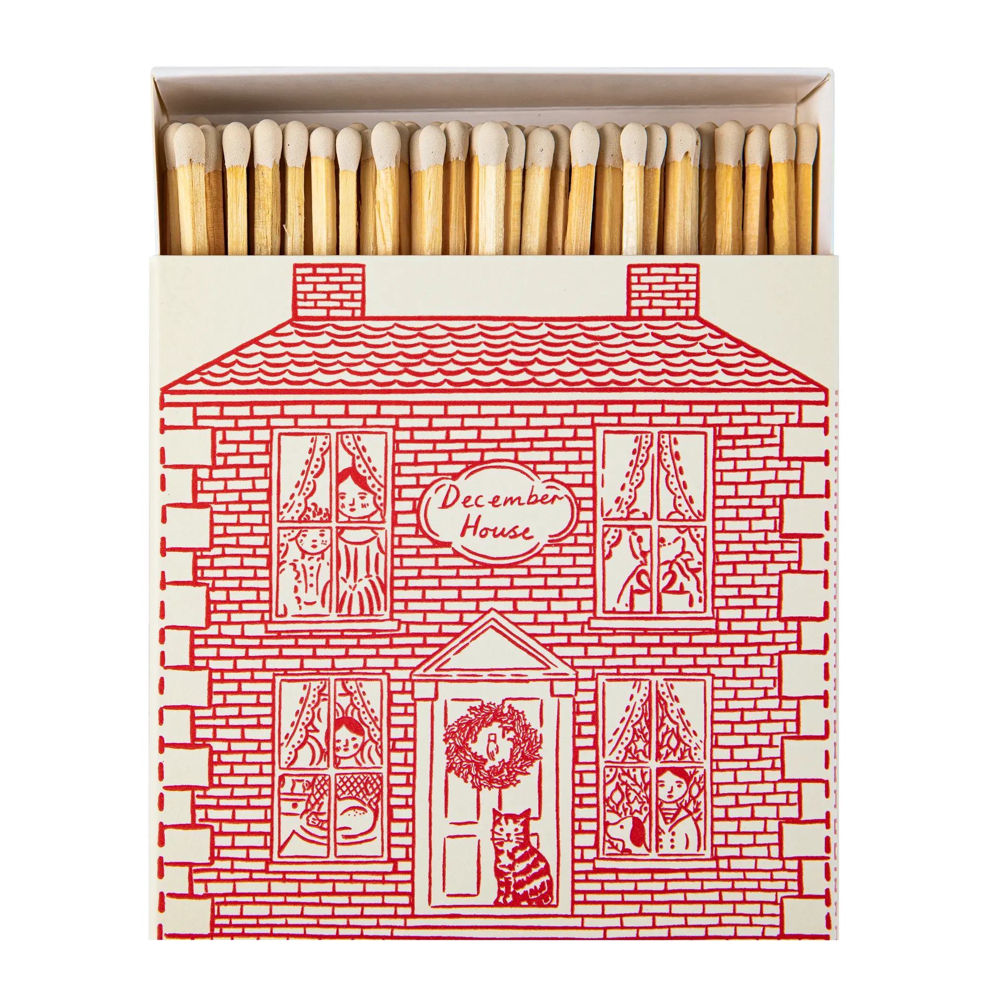 Streichhölzer "December House"