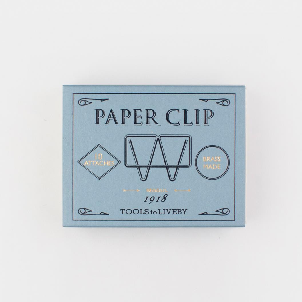 Büroklammern "Mogul 1918" aus Messing-TTLB-CLP-BL-Tools to Liveby-Messing - Brass Büroklammern "Mogul 1918" aus Messing von Tools to Liveby aus der Kategorie Messing - Brass mit der Artikelnummer TTLB-CLP-BL