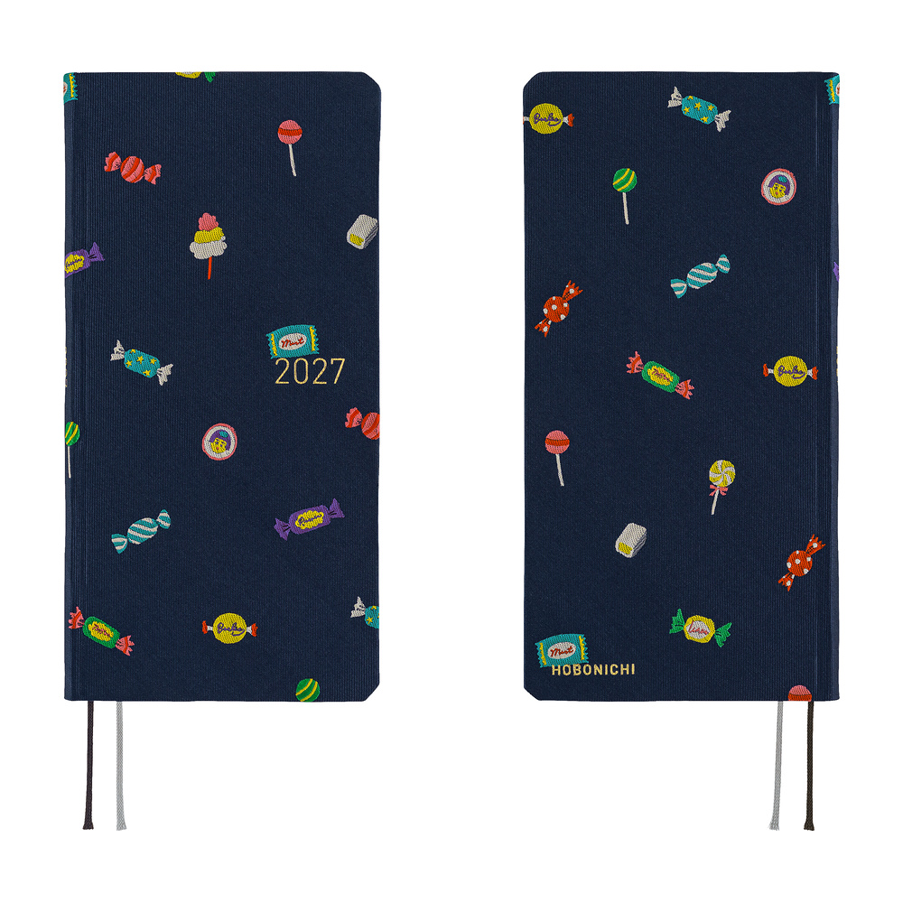 Weeks 2027 englisch – Bow & Tie: Candy Dream | Hobonichi