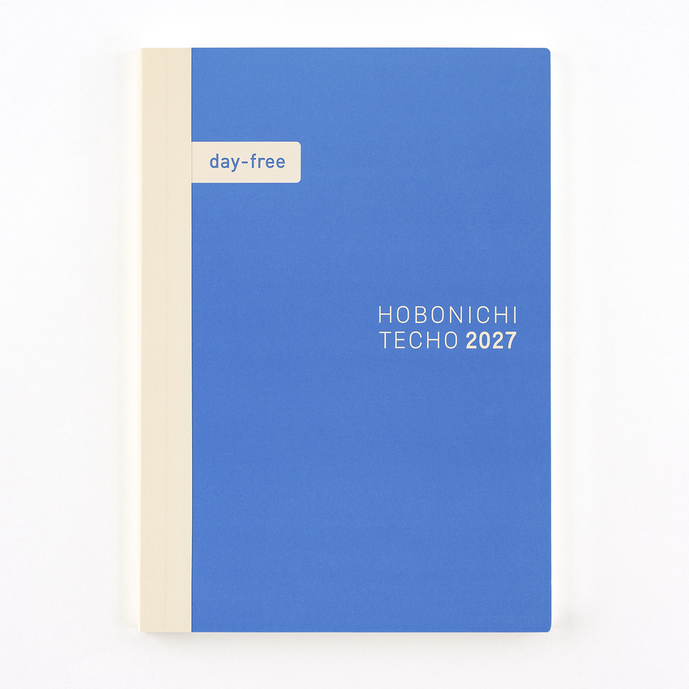 Kalenderbuch A5 Day-Free 2027 – japanisch | Hobonichi