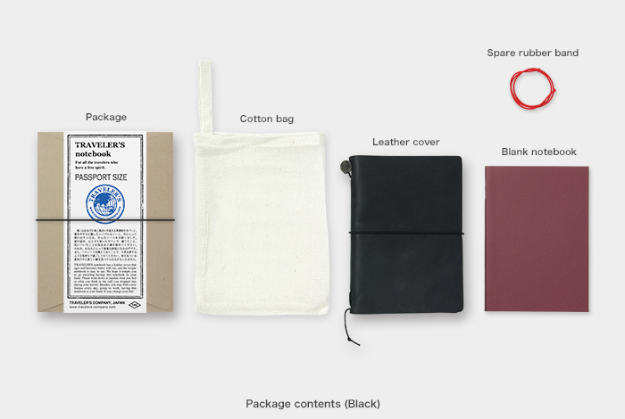 TRAVELER’S Notebook - Passport - Schwarz-15026006-TRAVELER'S COMPANY JAPAN-TRAVELER'S Notebook "Passport" TRAVELER’S Notebook - Passport - Schwarz von TRAVELER'S COMPANY JAPAN aus der Kategorie TRAVELER'S Notebook "Passport" mit der Artikelnummer 15026006