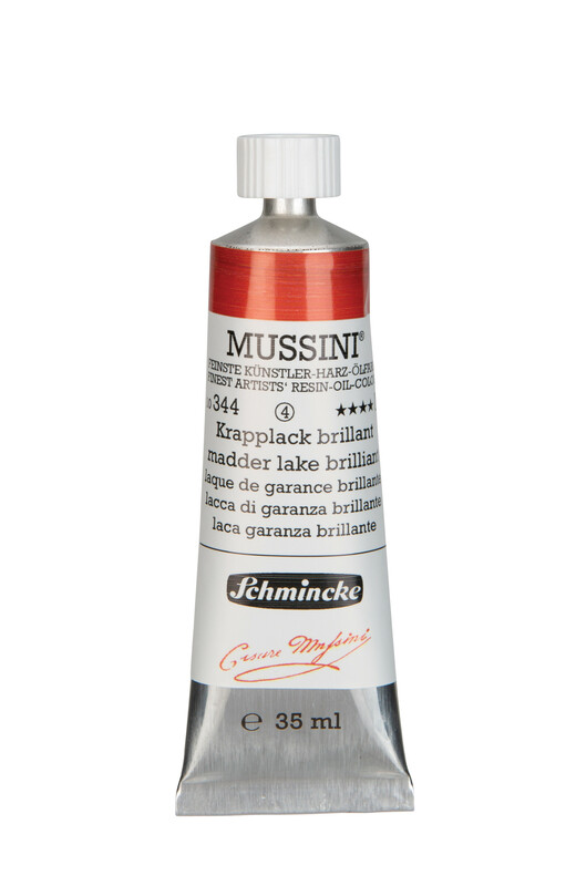 344 - Krapplack brillant - 35ml - Mussini Ölfarbe von Schmincke - PG4