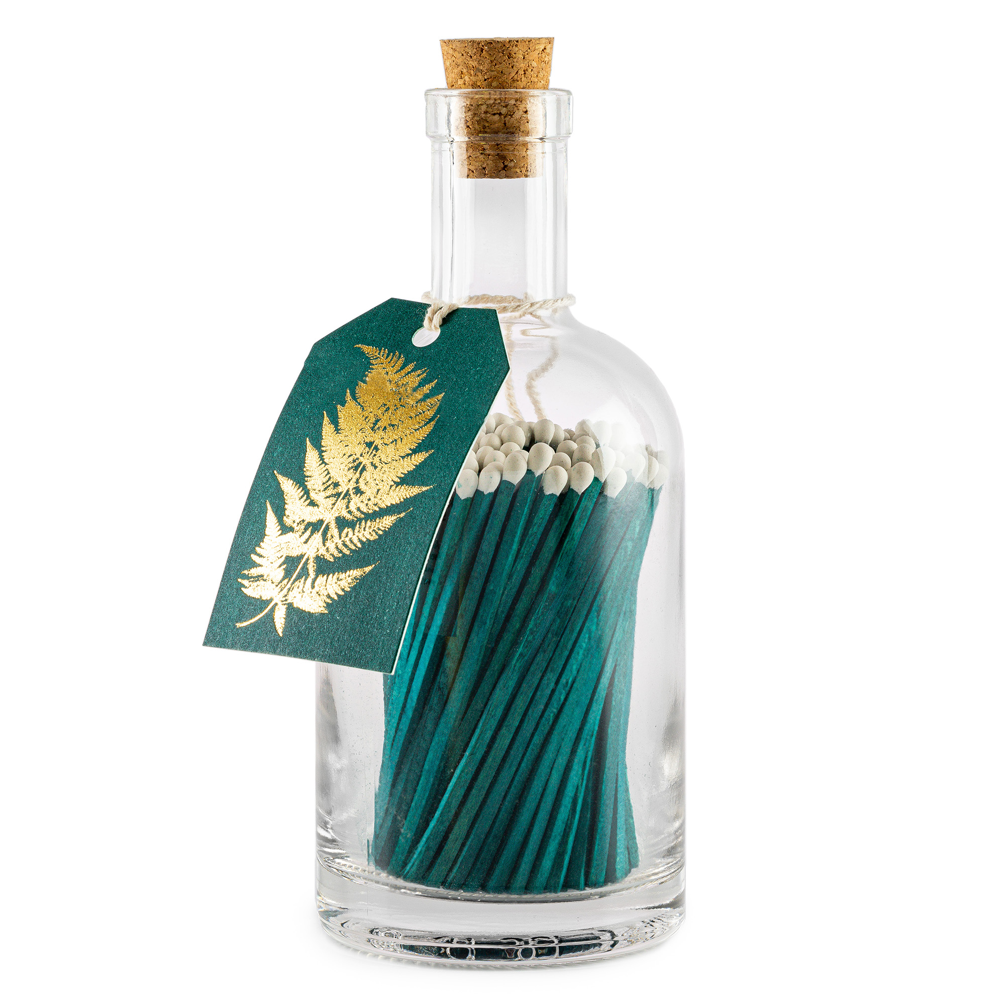 Streichhölzer "Gold Fern" im Glas - Streichholzflasche von Archivist Streichhölzer "Gold Fern" im Glas - Streichholzflasche von Archivist