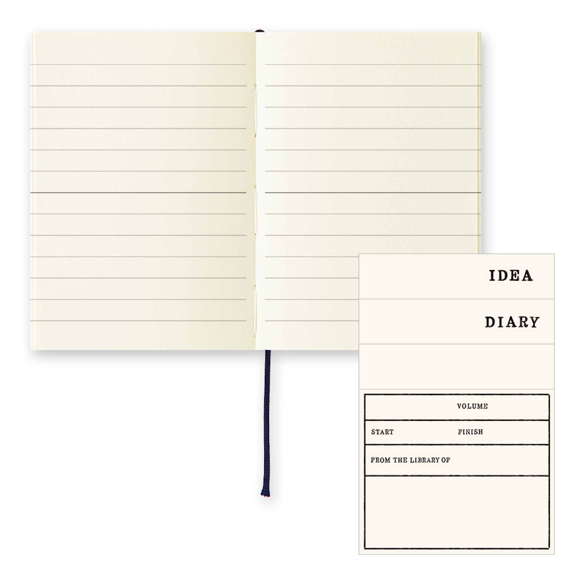 MD Notebook - A7 - liniert / lined - Midori Notizbuch