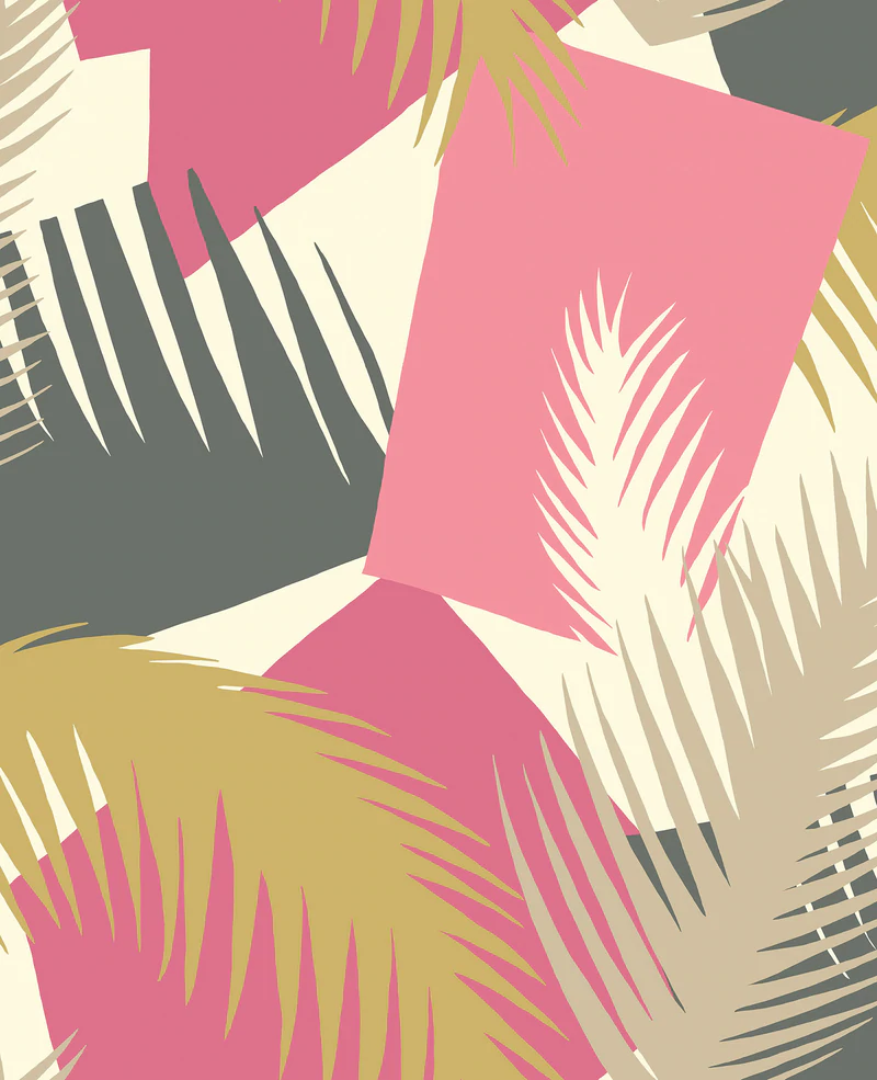 Deco Palm Tapete - 105/8038 - Cole&Son - Geometric II-105-8038-Cole&Son-Geometric II Deco Palm Tapete - 105/8038 - Cole&Son - Geometric II von Cole&Son aus der Kategorie Geometric II mit der Artikelnummer 105-8038